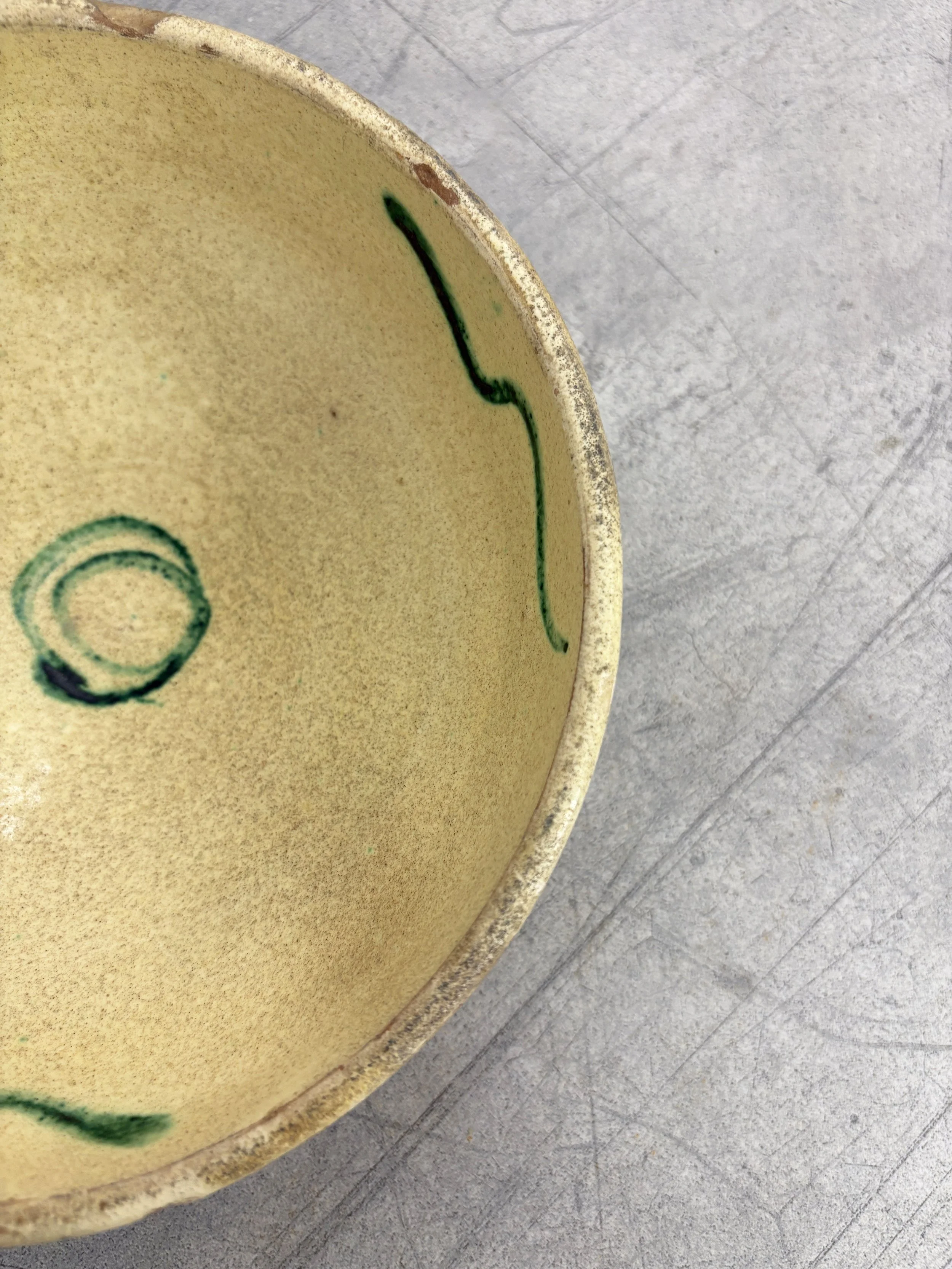 vintage ceramic bowl Calabria