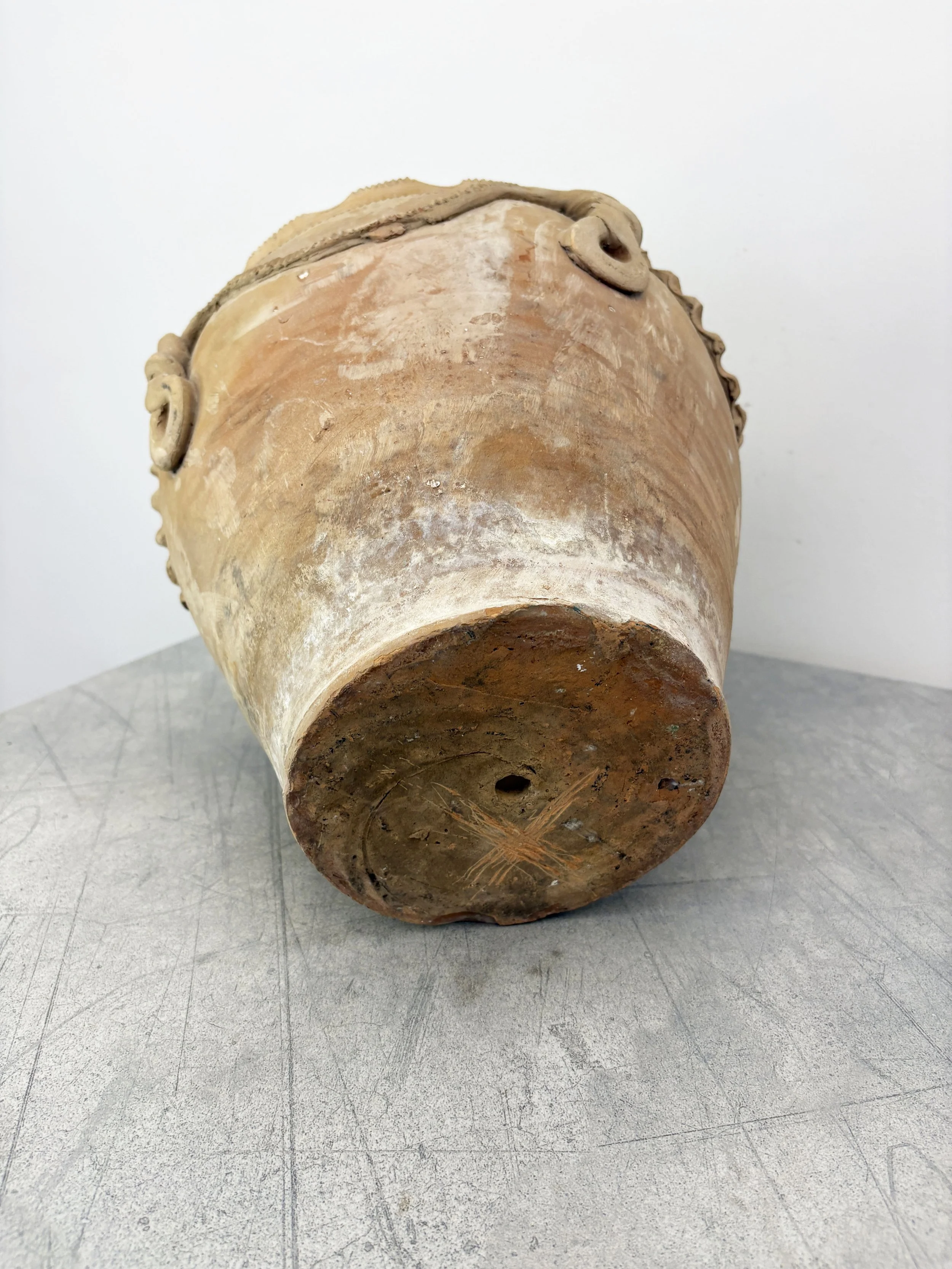 vintage Italian terracotta plant pot