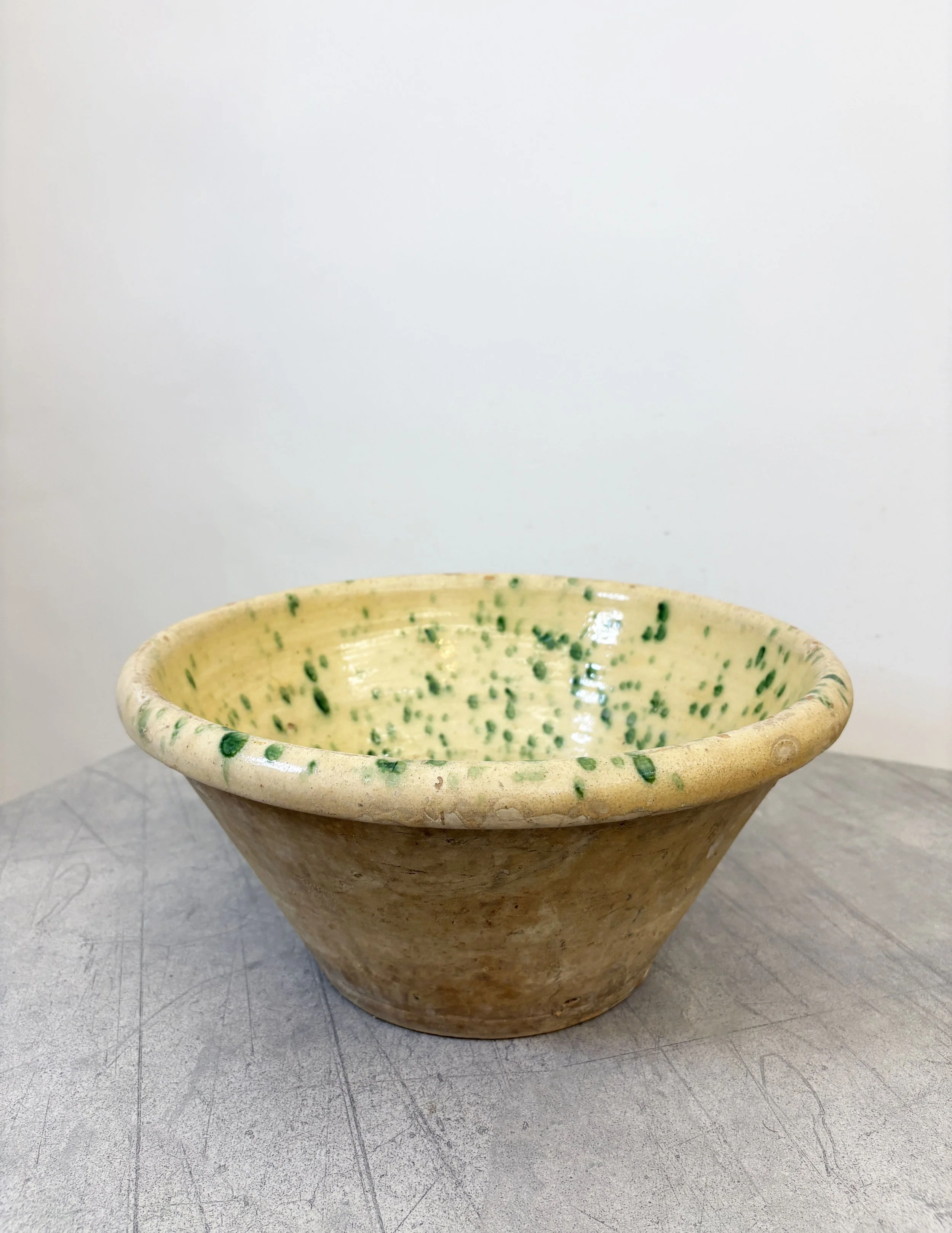 large rustic farmhouse bowl Puglia
