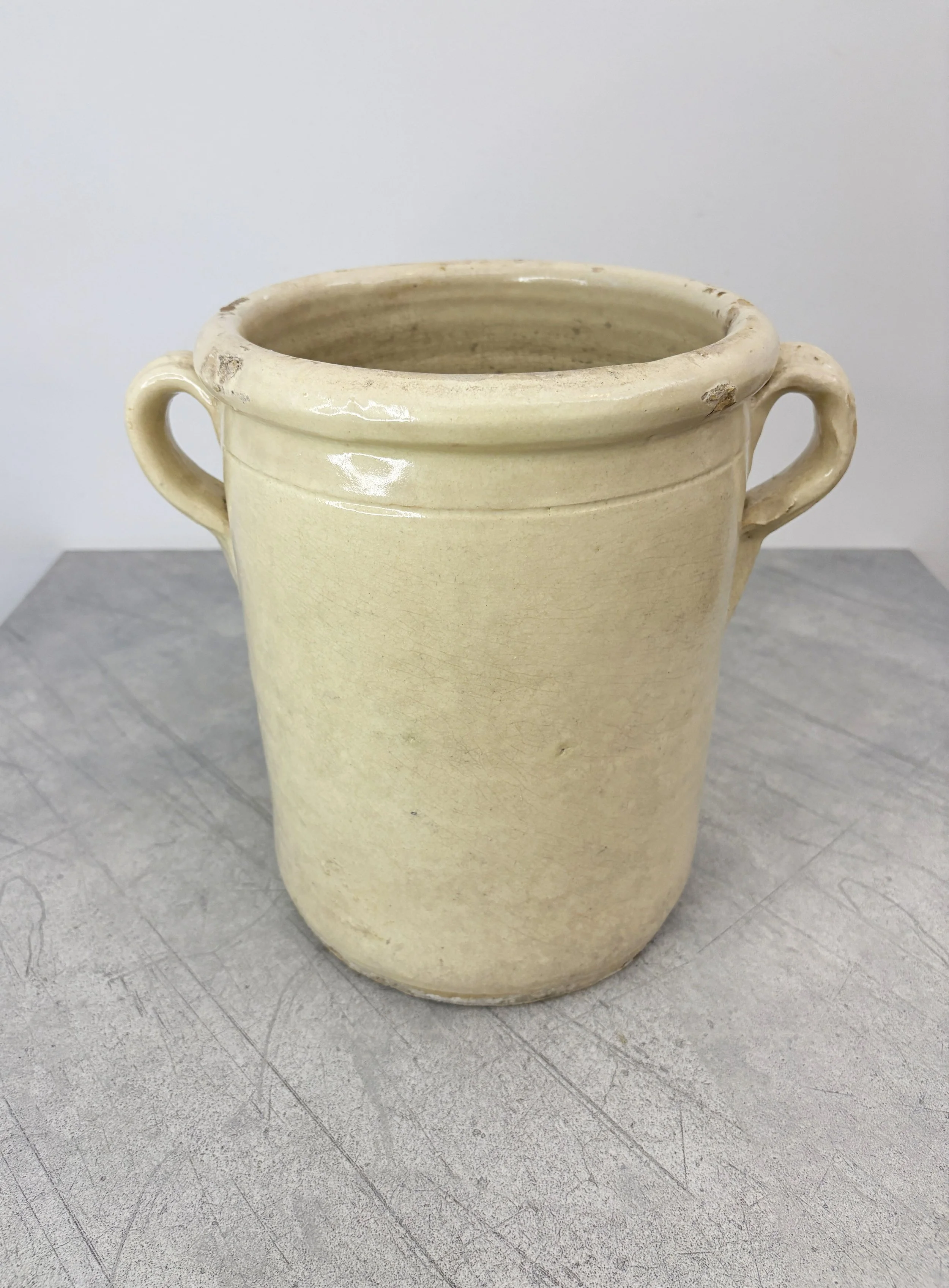 large antique confit pot Puglia