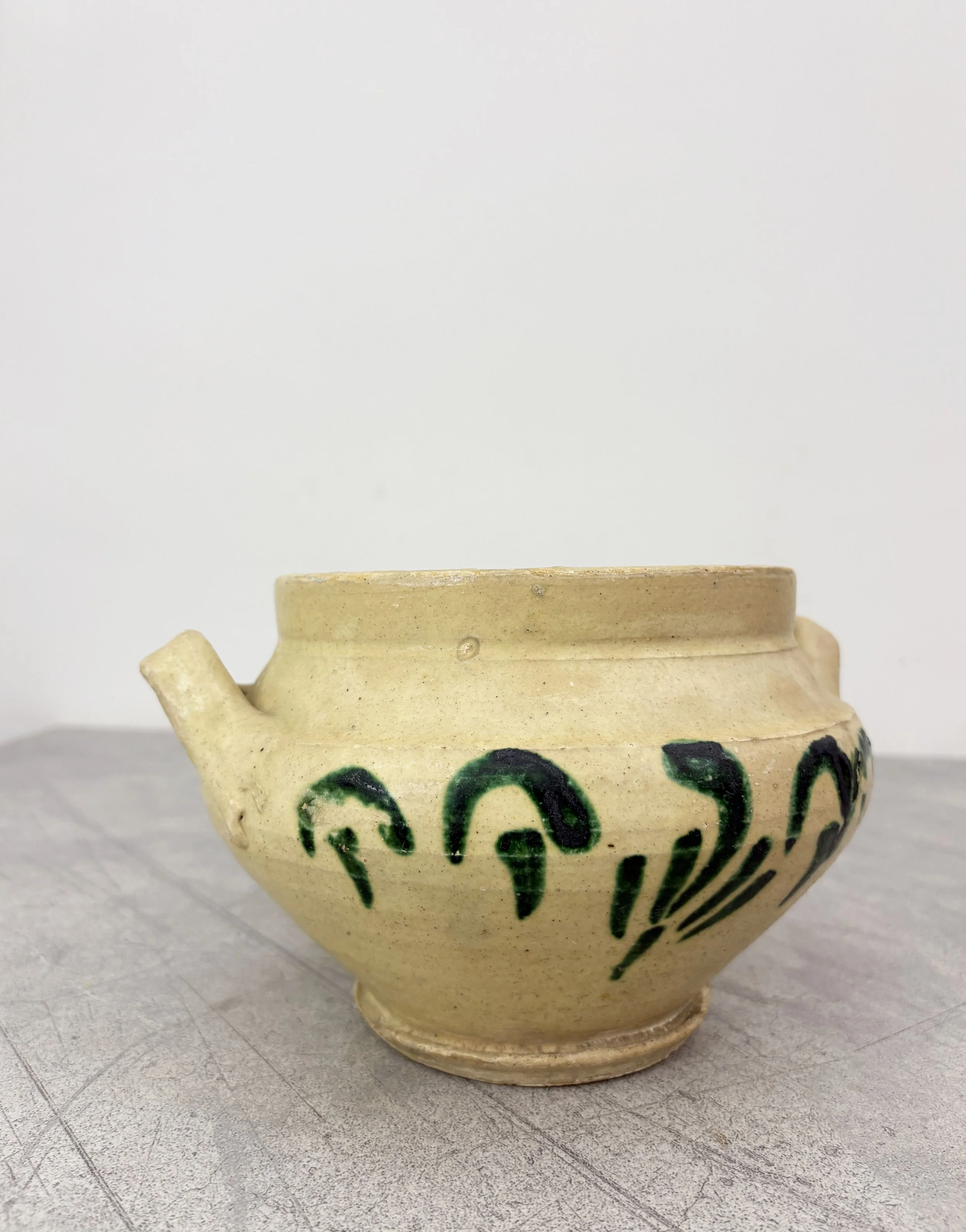 antique hand painted bowl Calabria