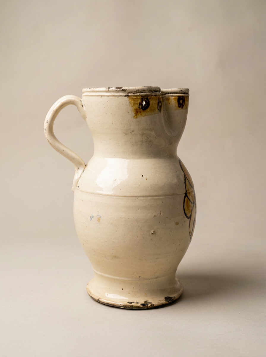 large antique rustic pitcher Puglia