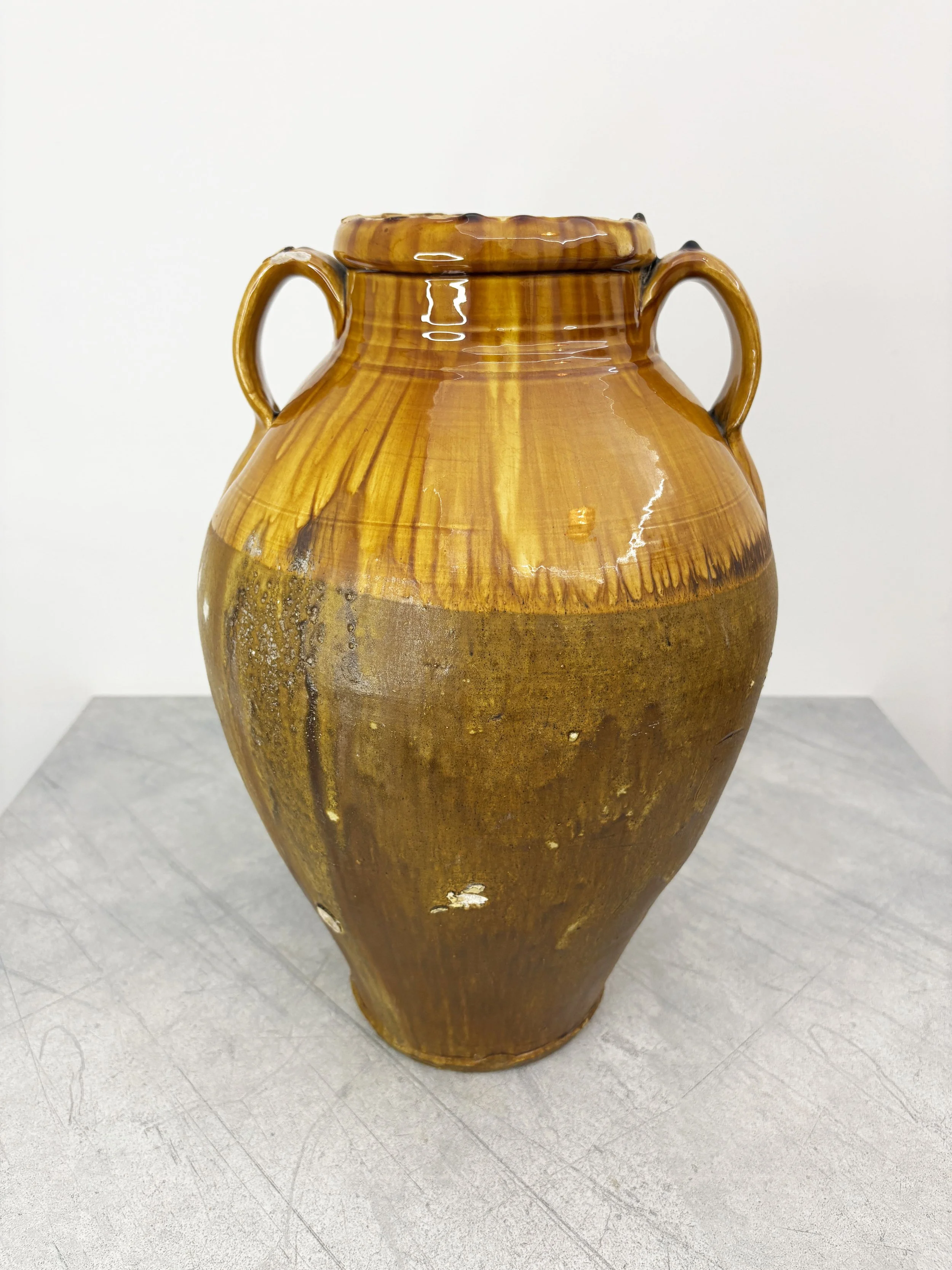 antique Italian ceramic vessel