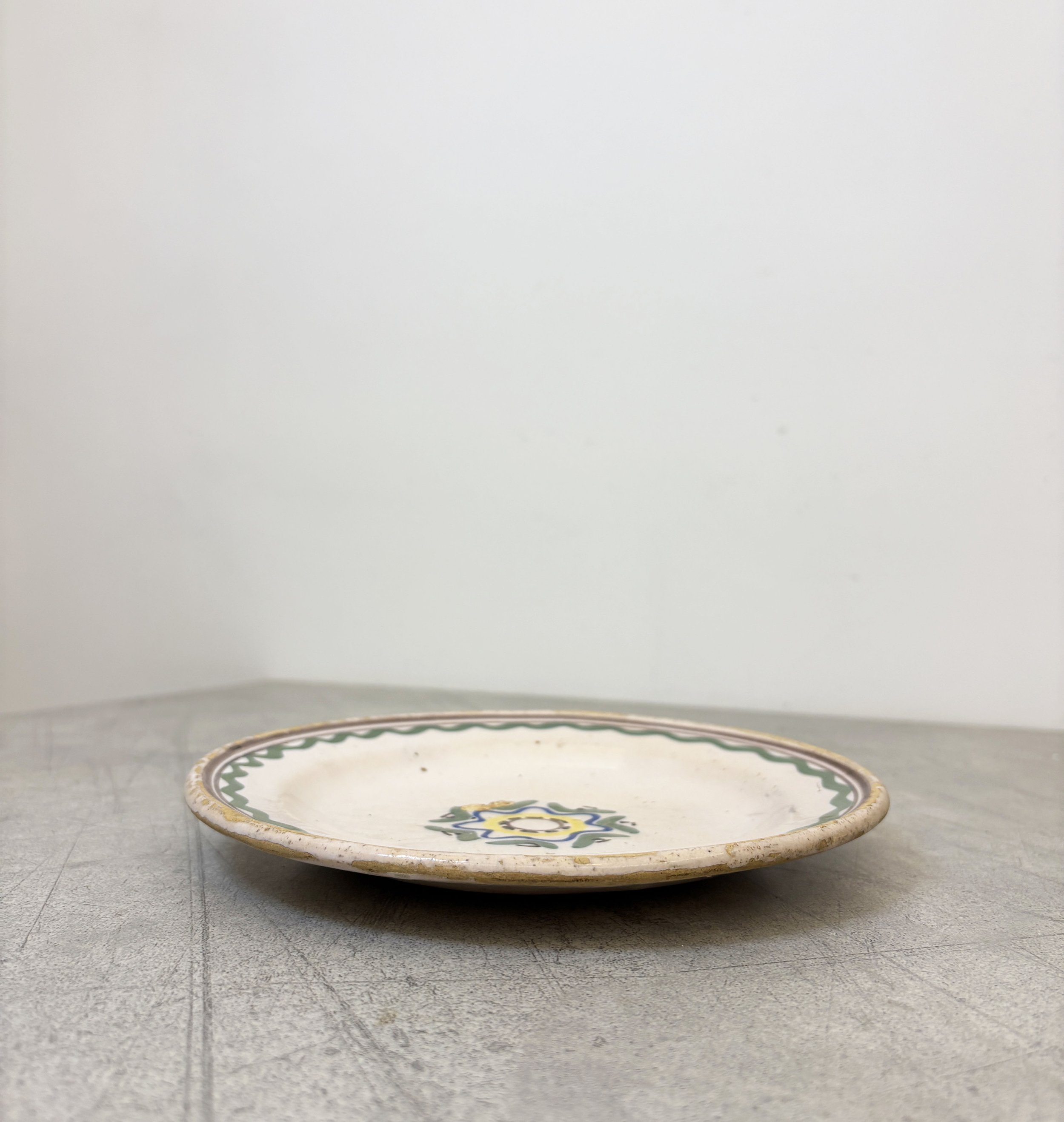 rustic Italian farmhouse plate