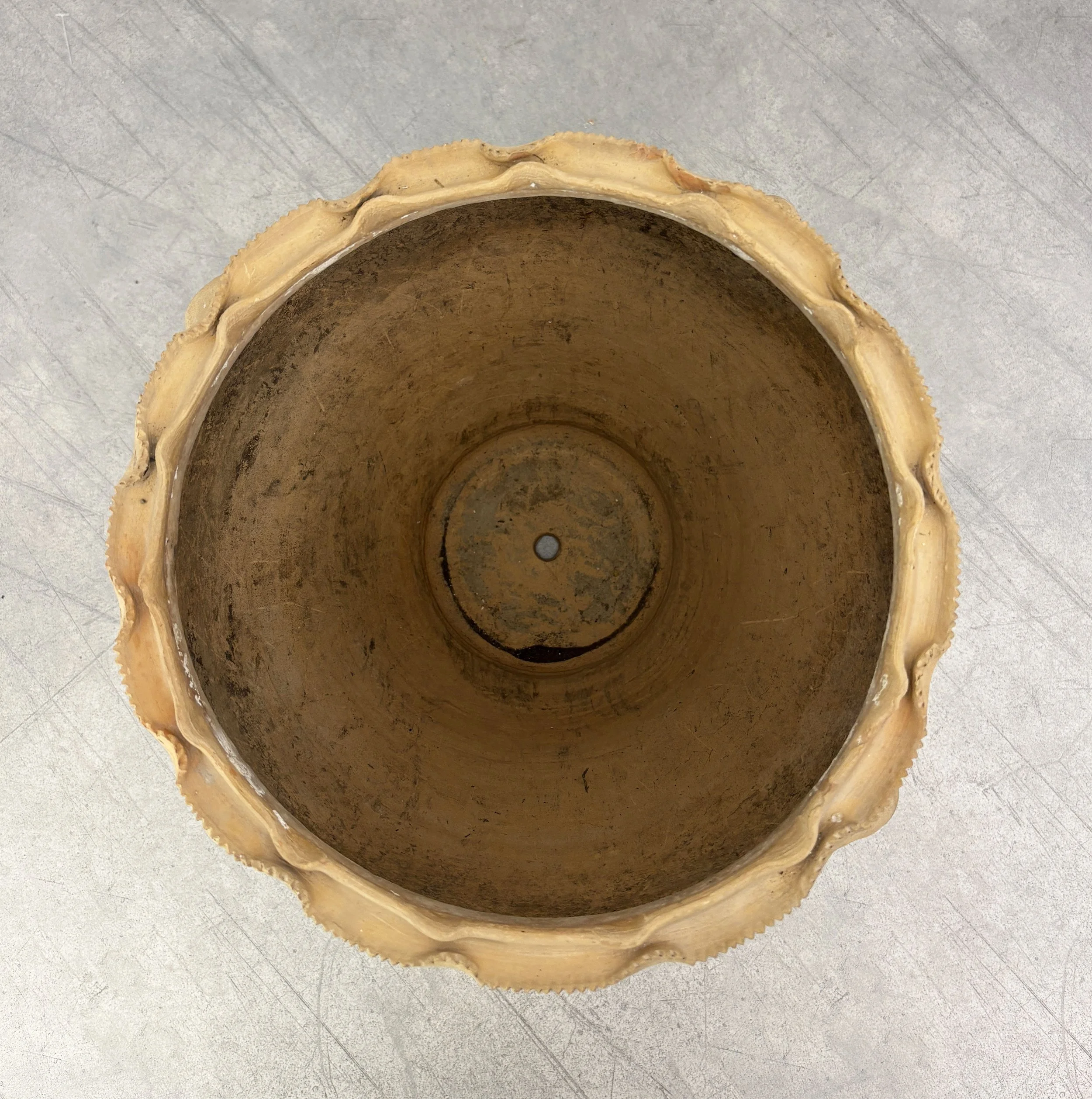 vintage Mediterranean plant pot