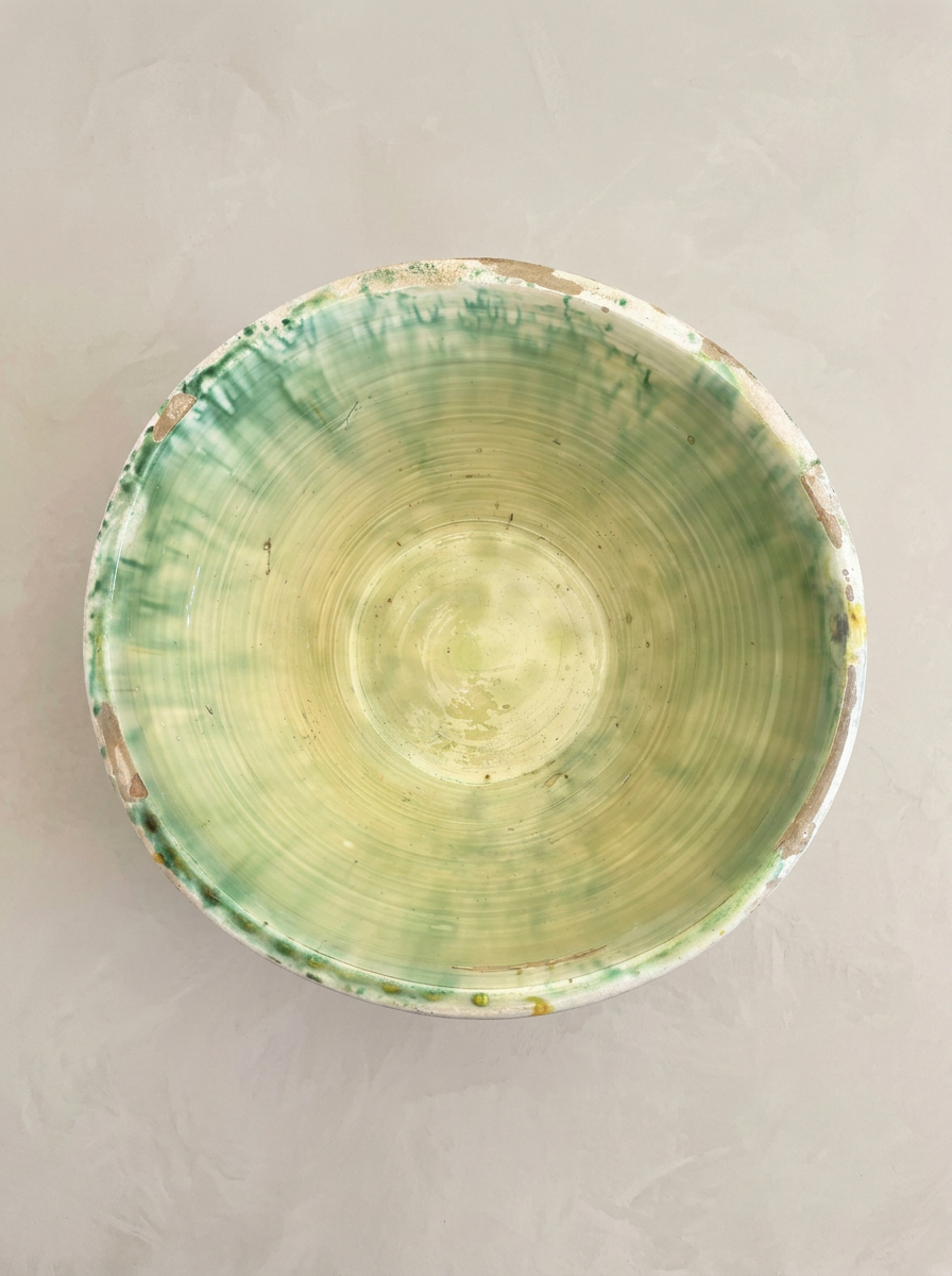 large vintage passata bowl Puglia