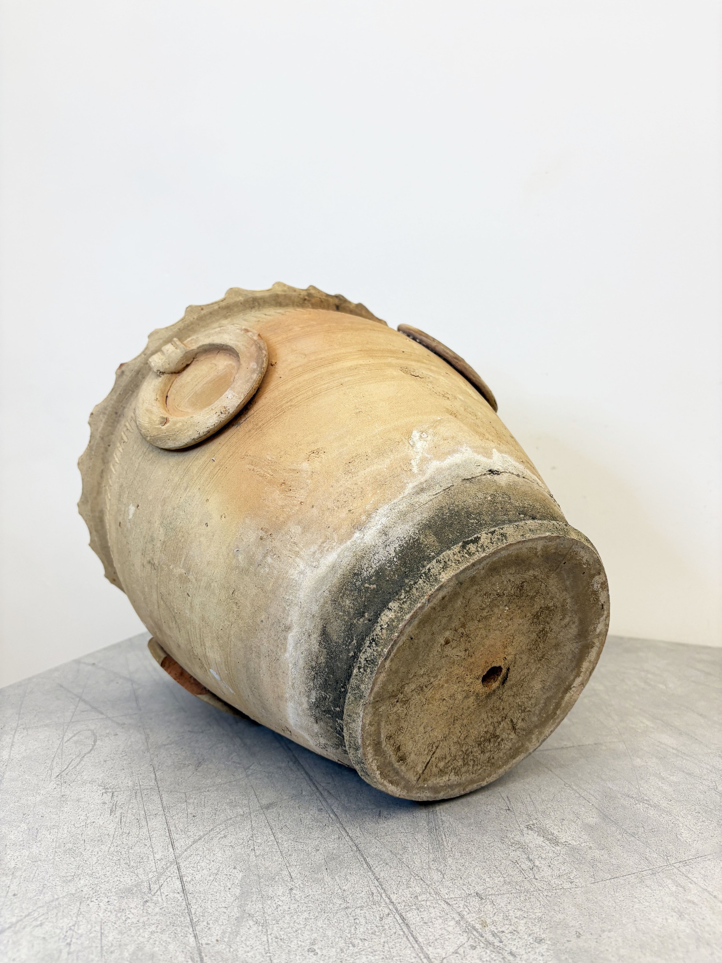 vintage handmade ceramic plant pot