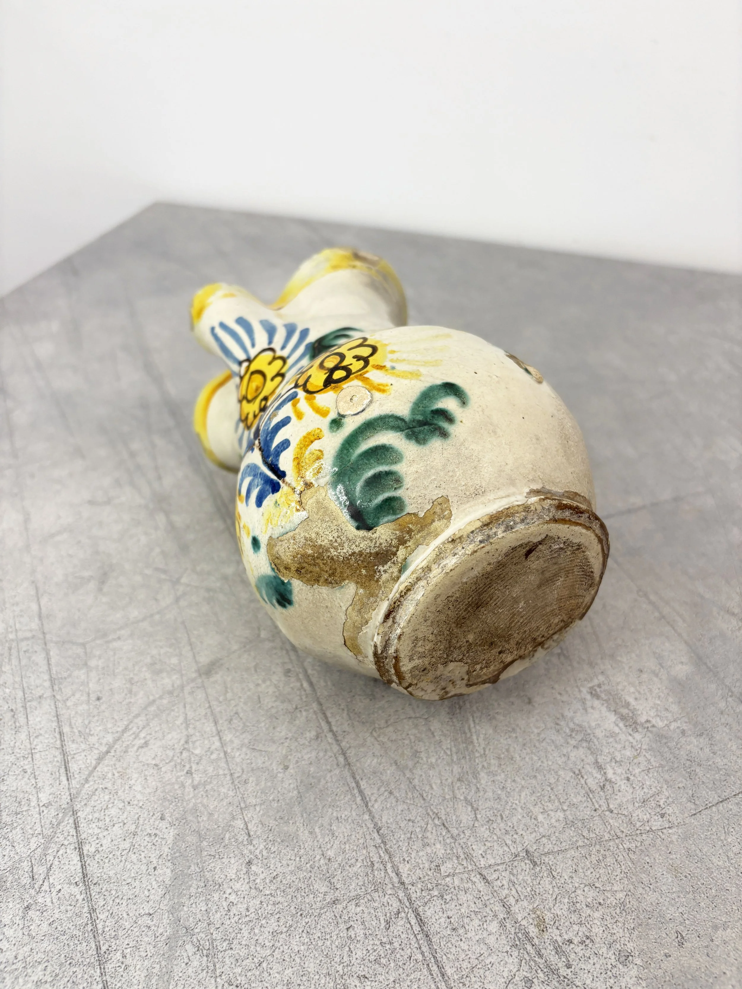 antique rustic Italian jug