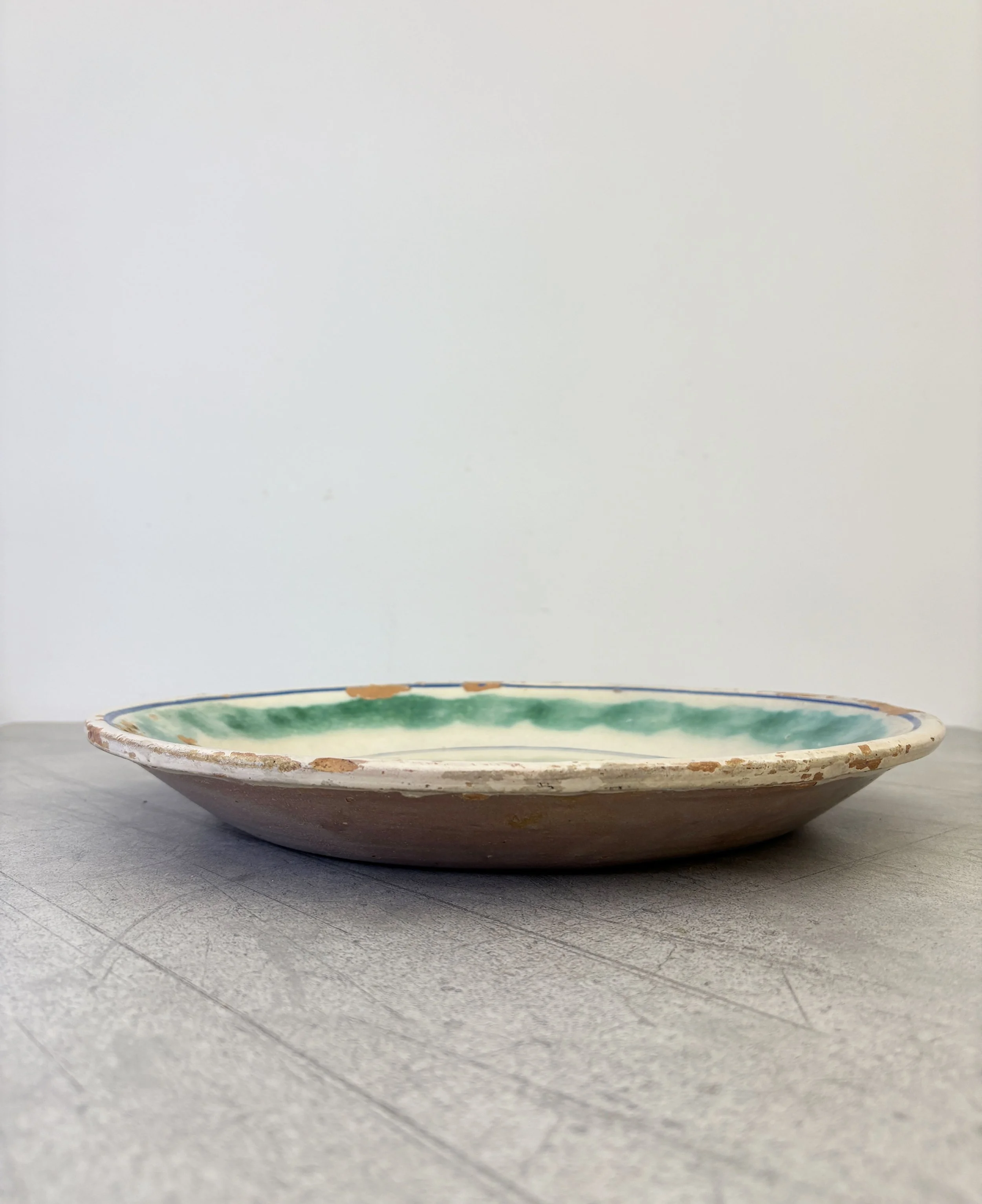 large rustic Italian plate