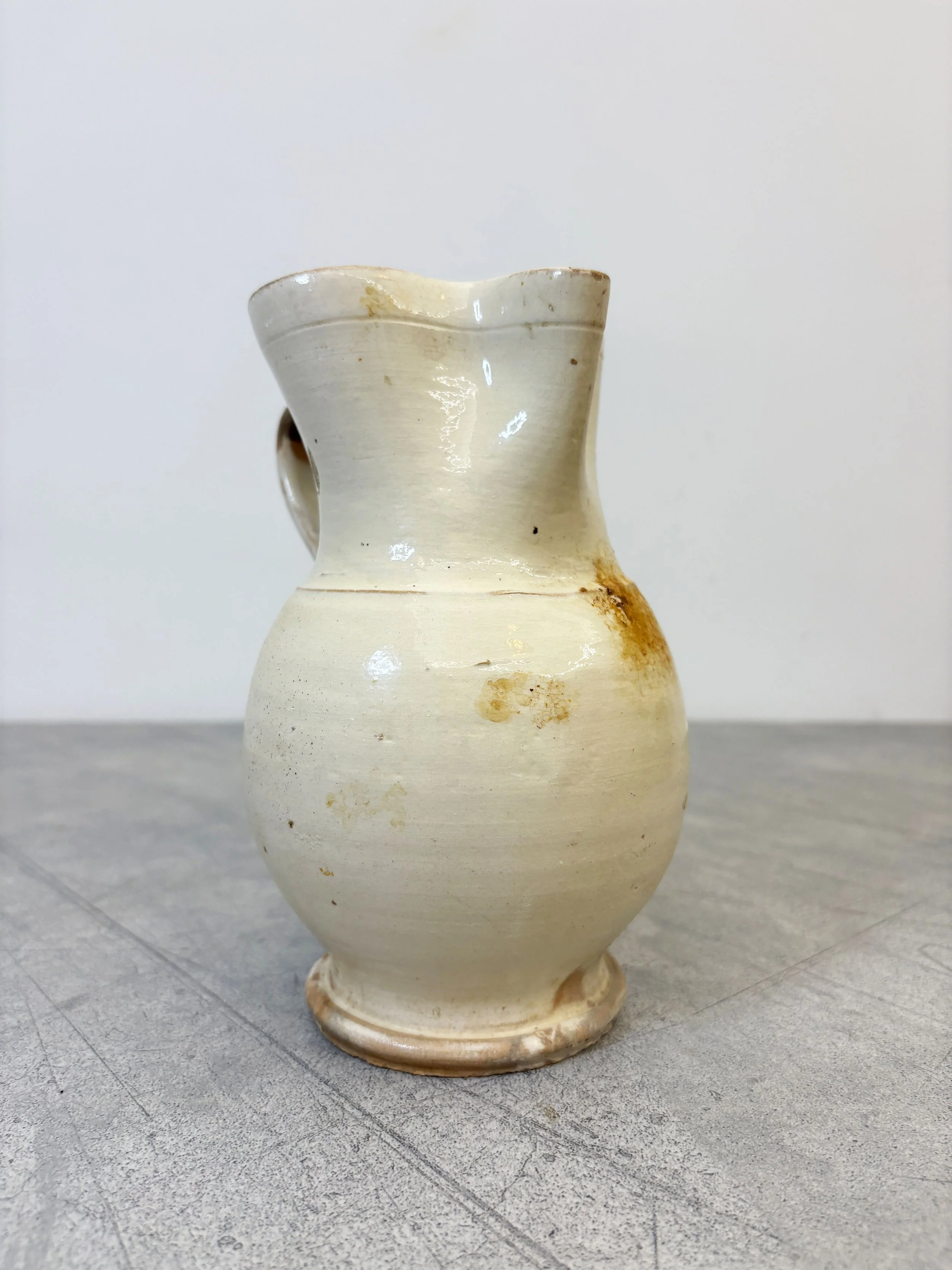 antique rustic ceramic jug Puglia