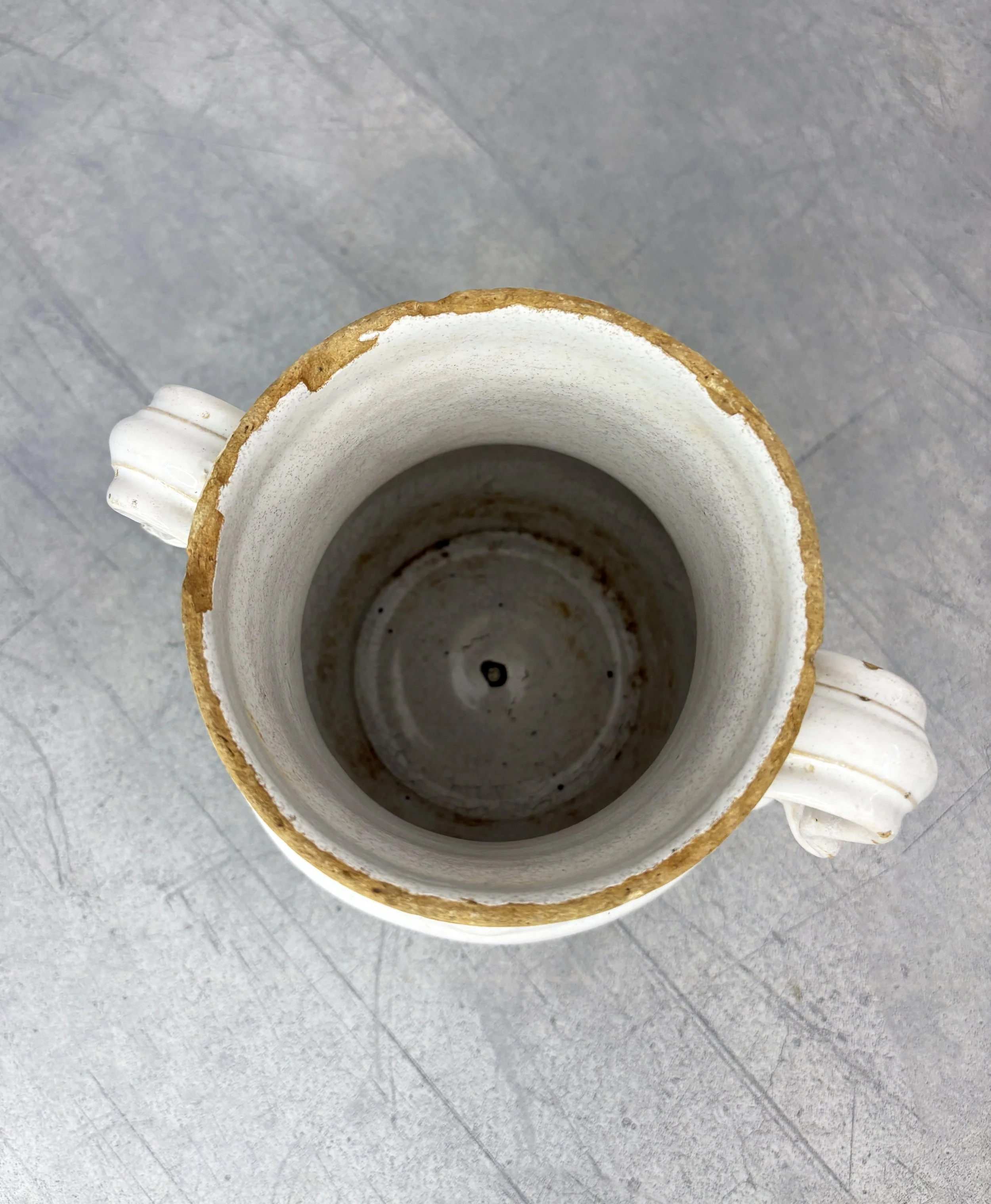 antique Italian vase with handles