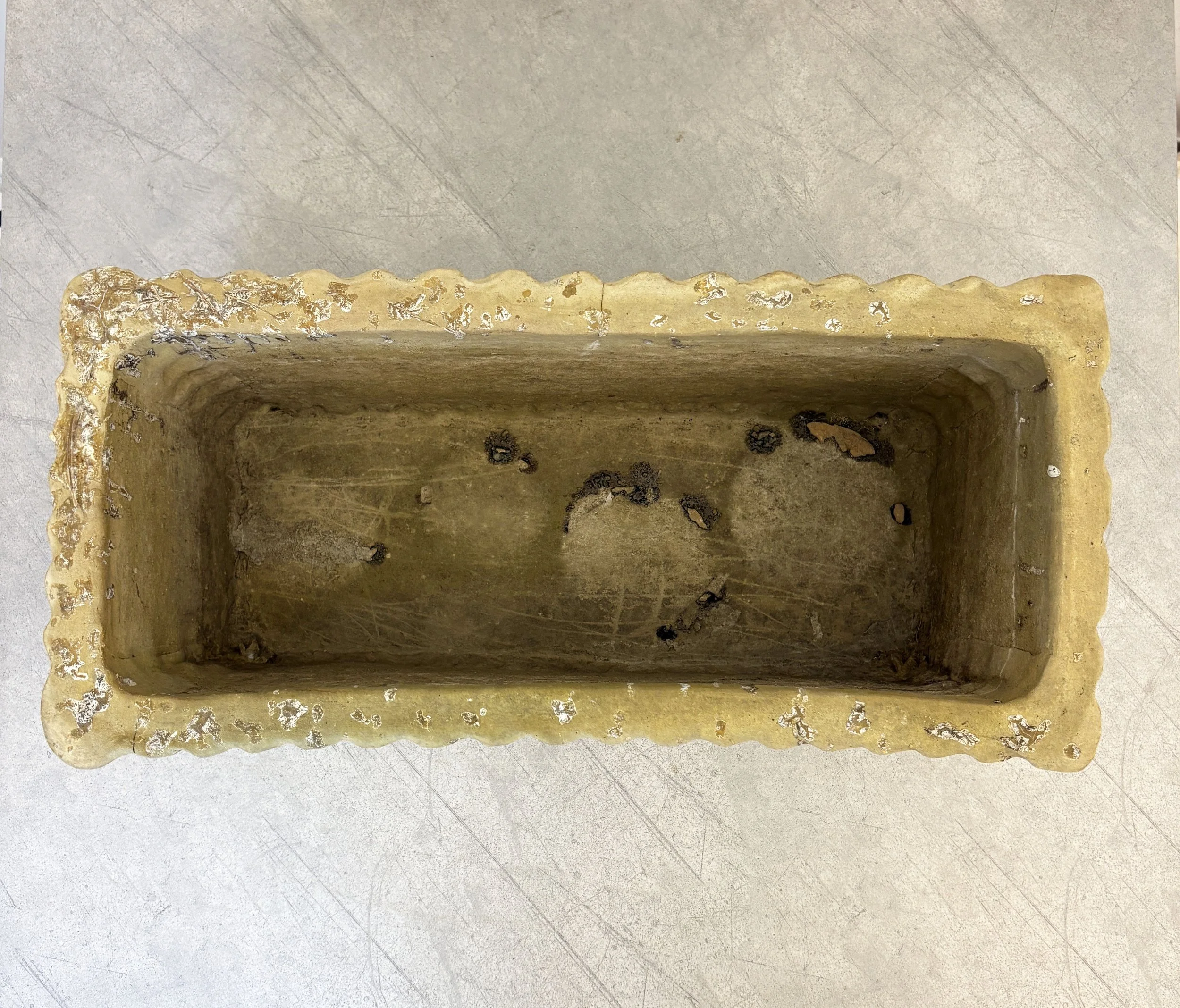 rustic Italian ceramic planter for balconies