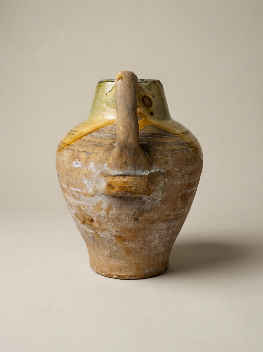 vintage handmade pot from southern Italy