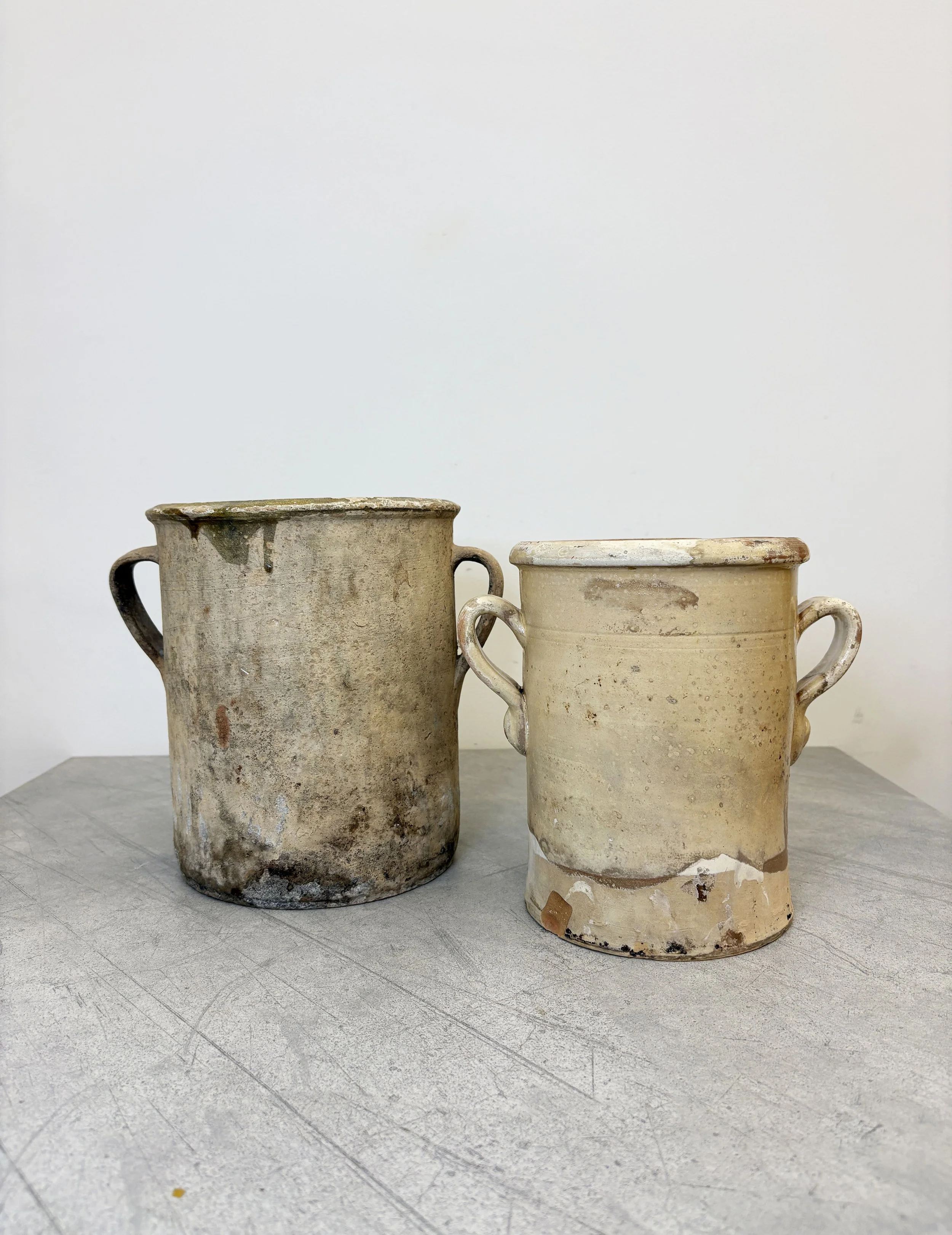 anique rustic confit pots southern italy
