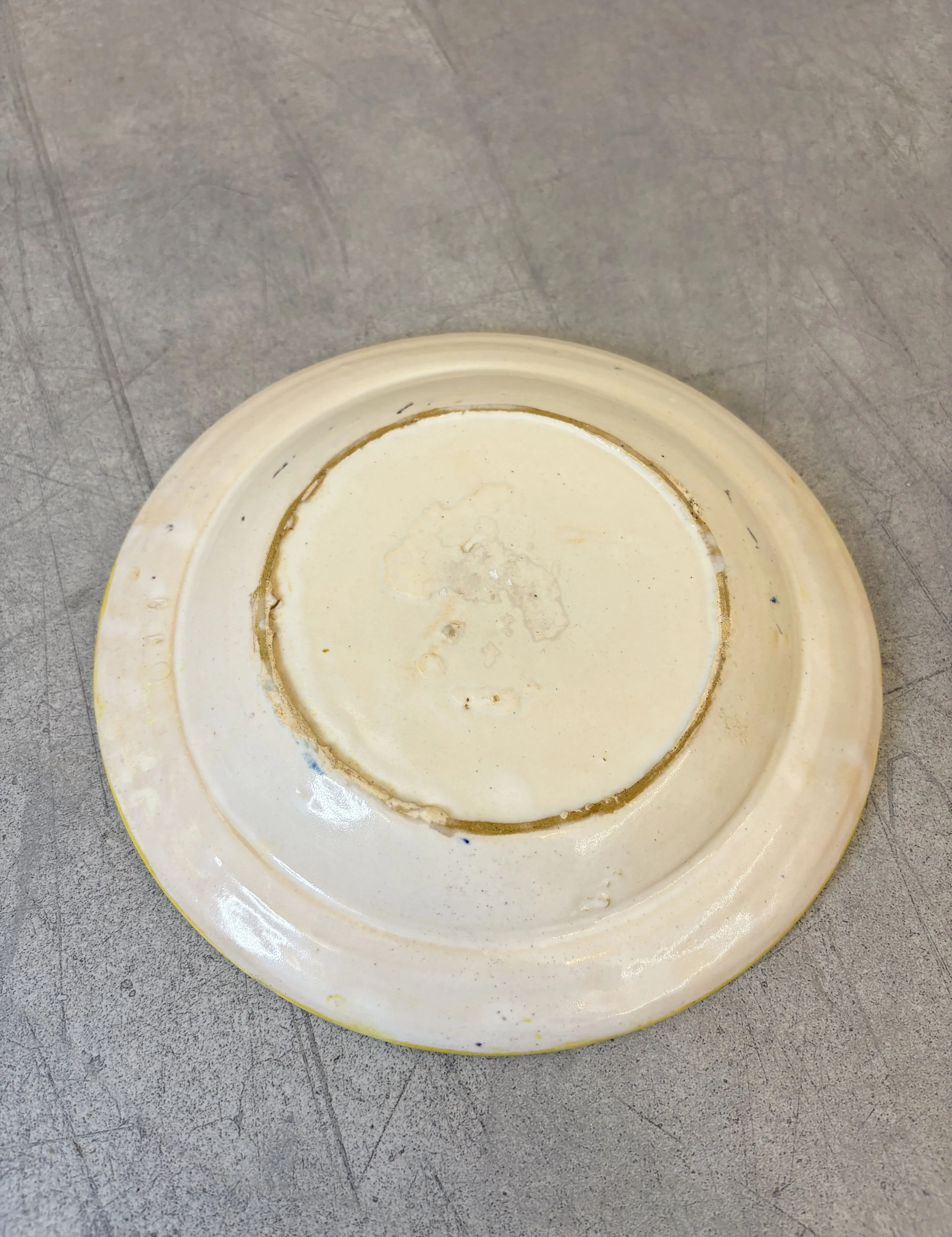 antique ceramic plate Puglia