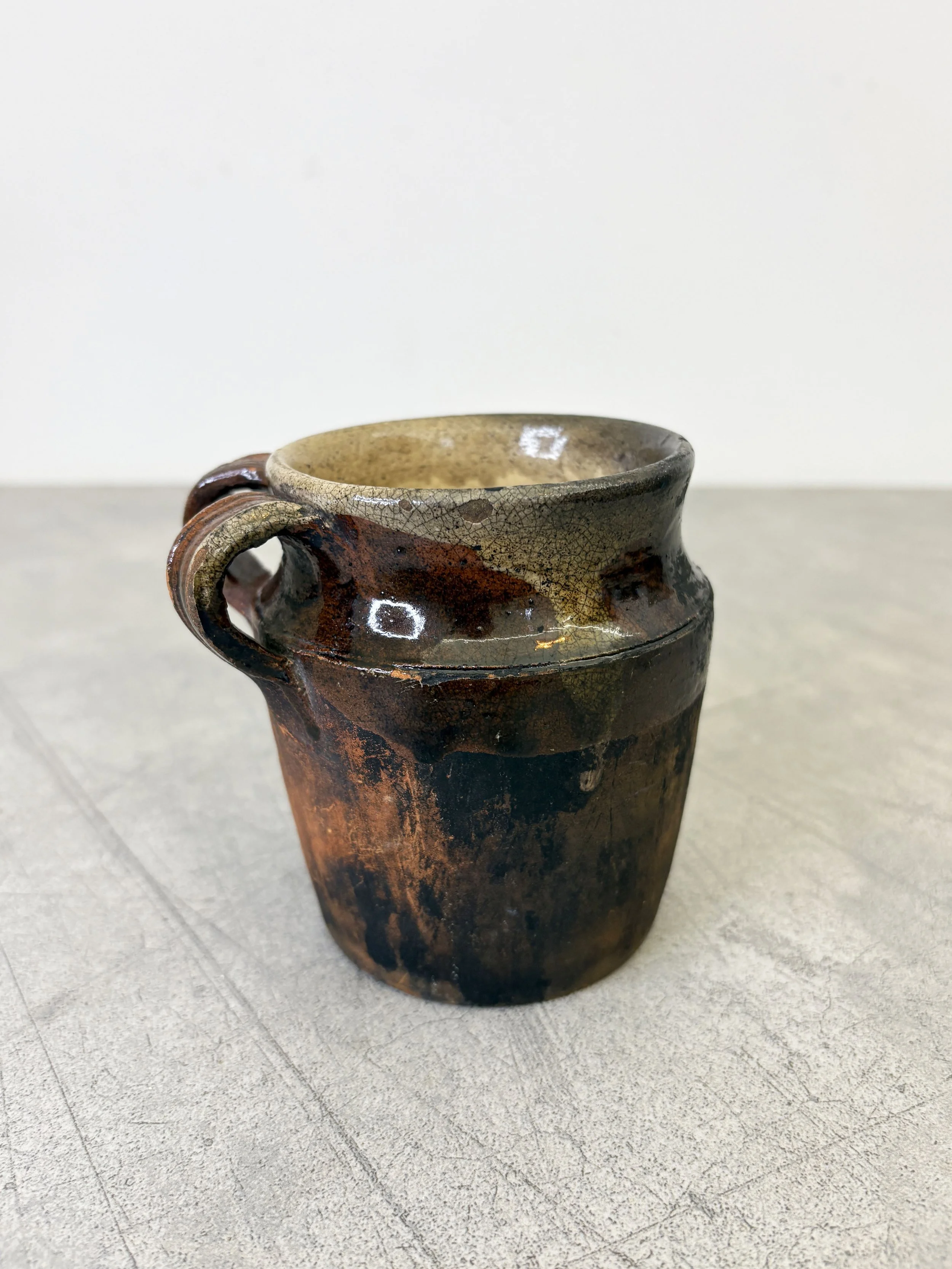 antique terracotta pot
