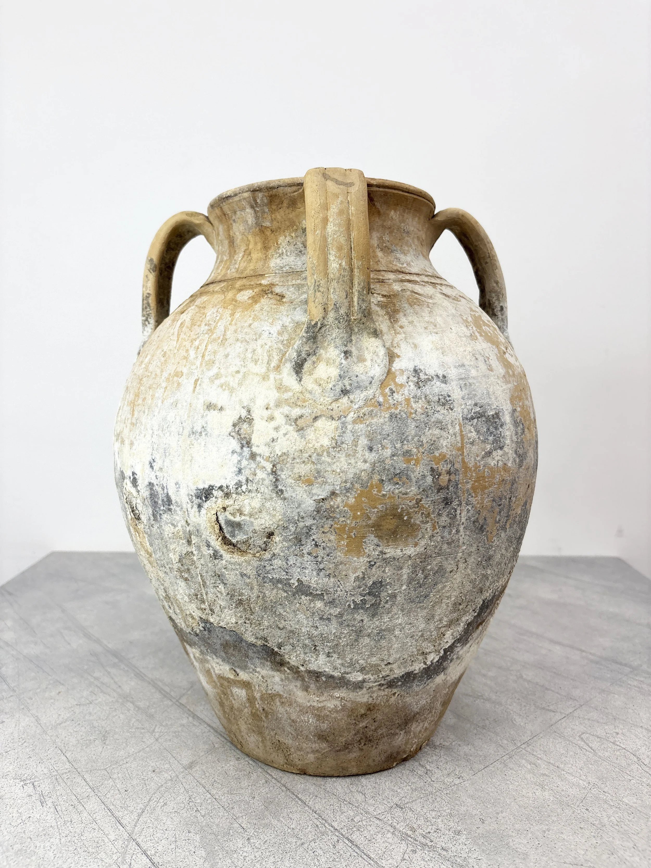 antique farmhouse ceramic vase Puglia