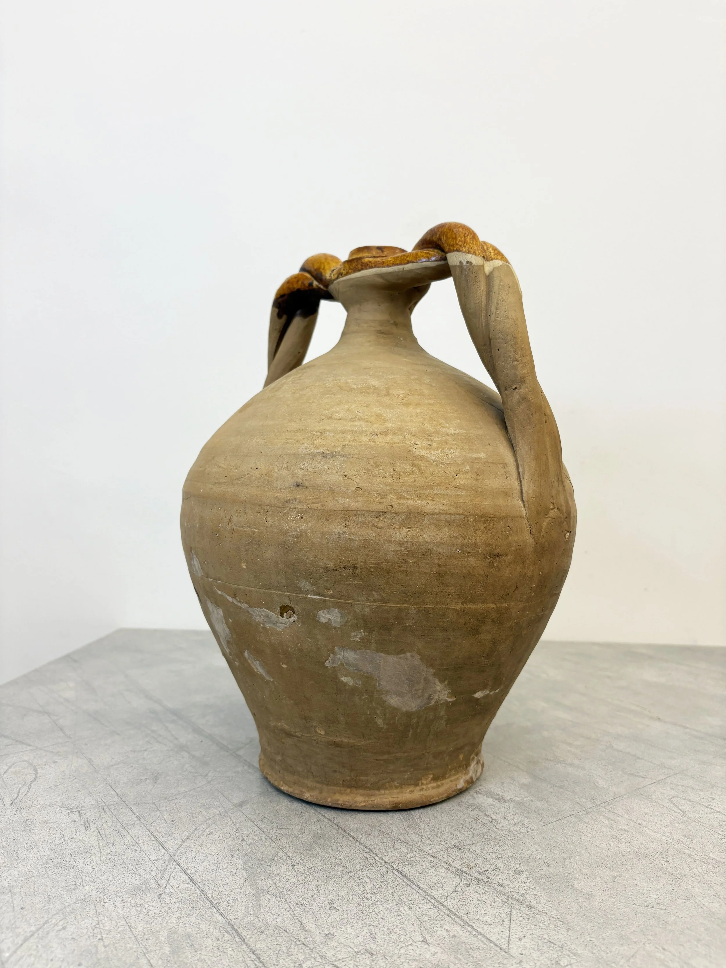 antique rustic Italian amphora