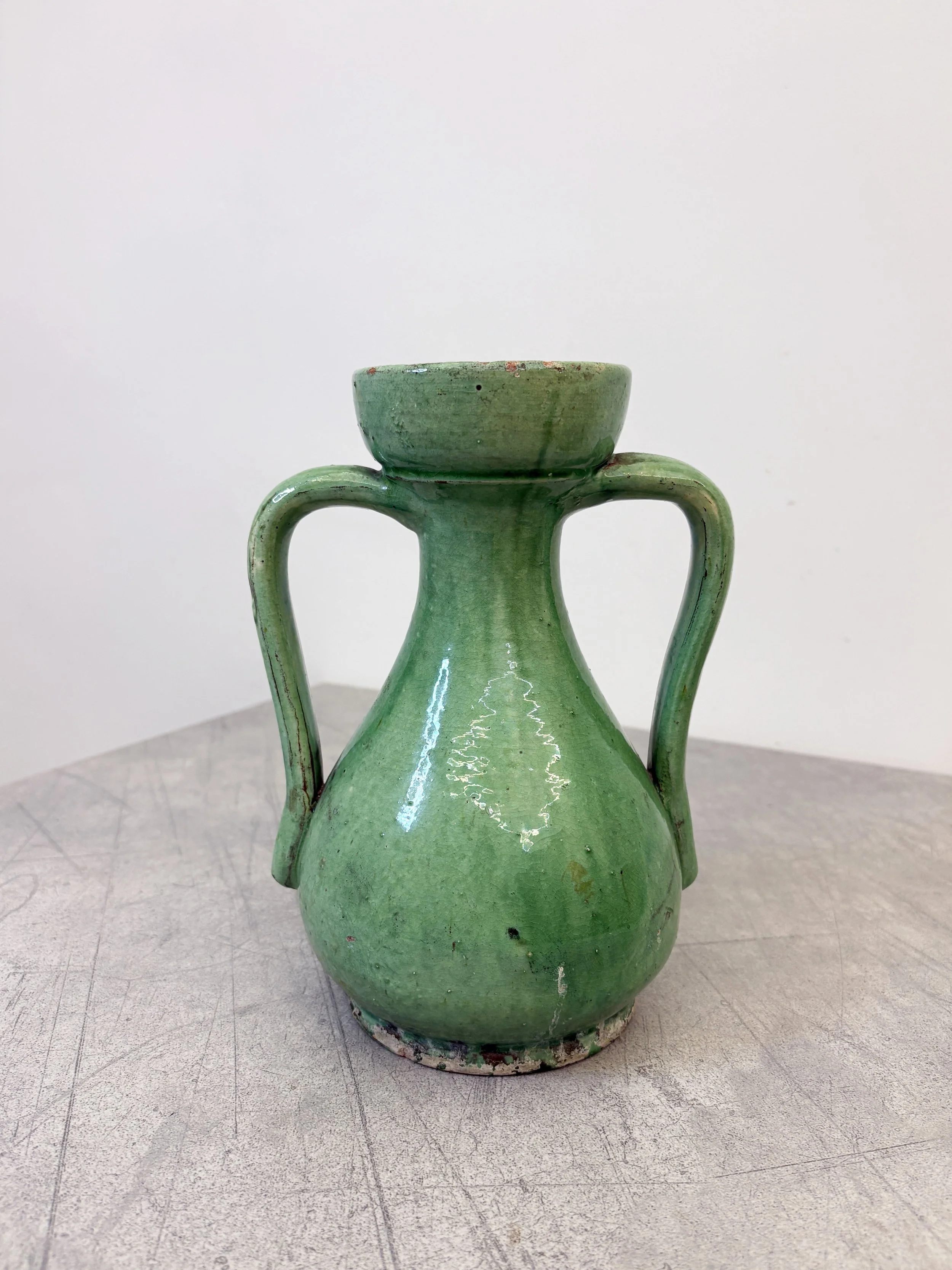 vintage green ceramics Puglia