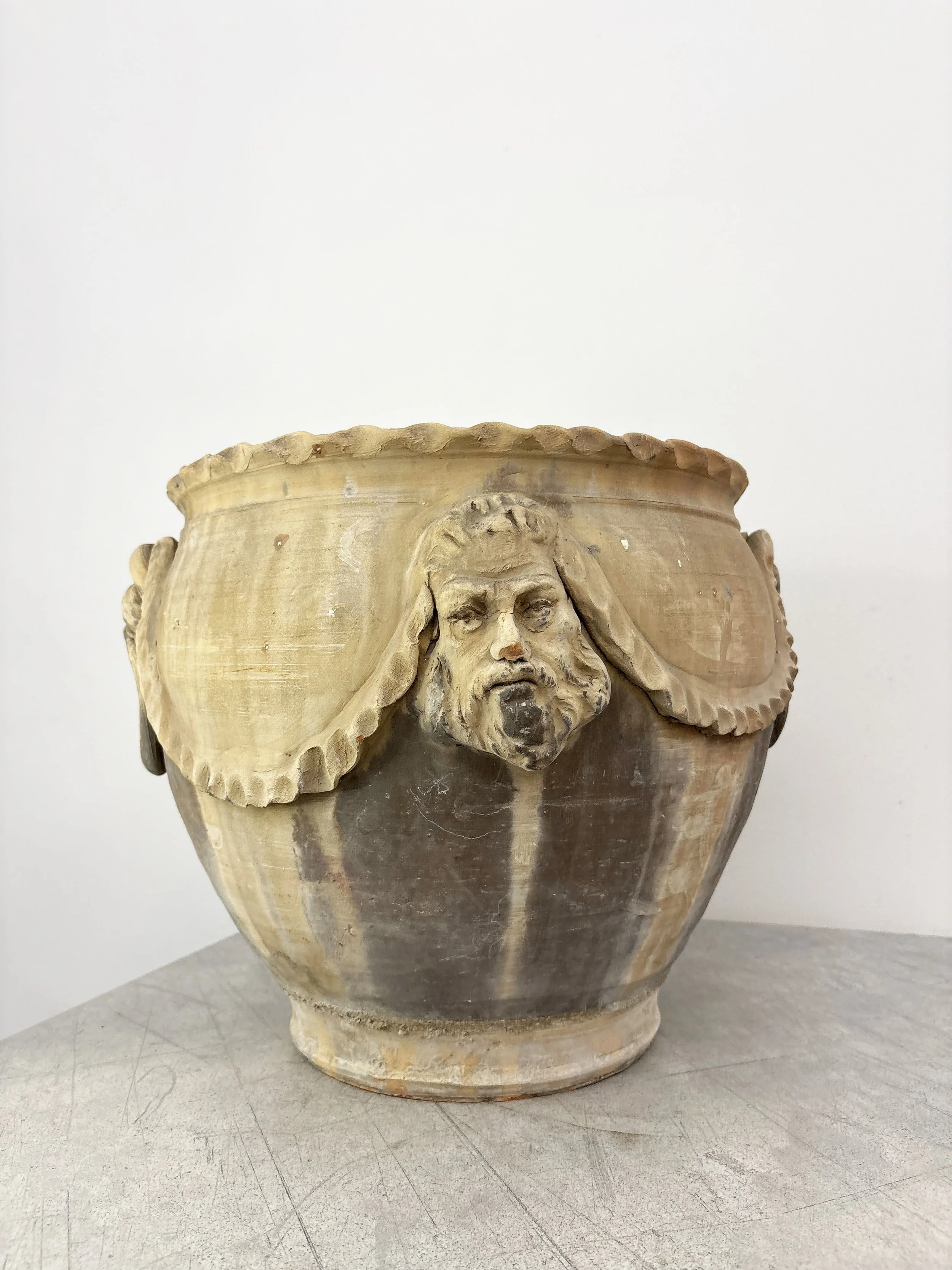 large antique plant pot Puglia
