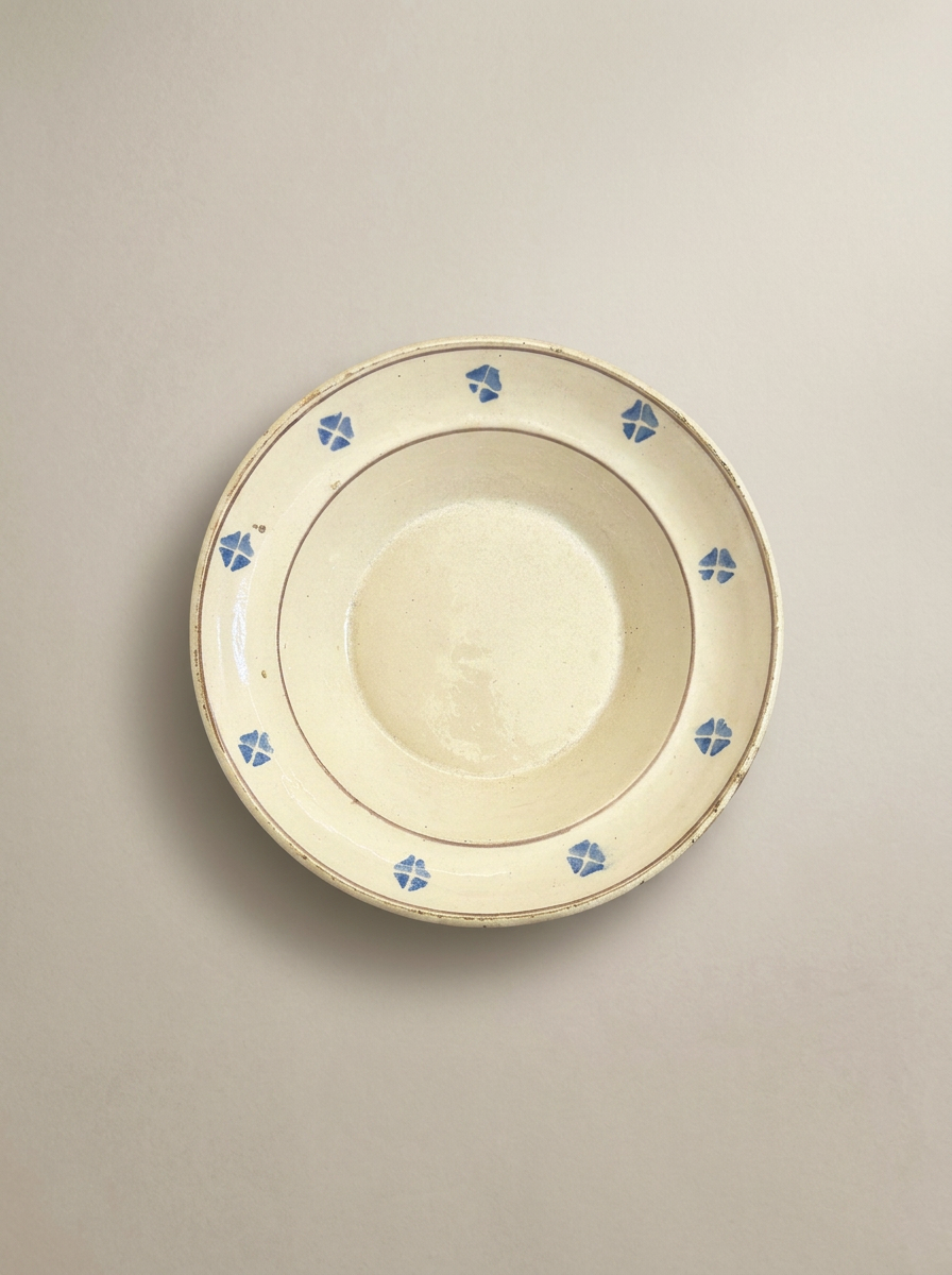 antique righe & stelle plate Puglia