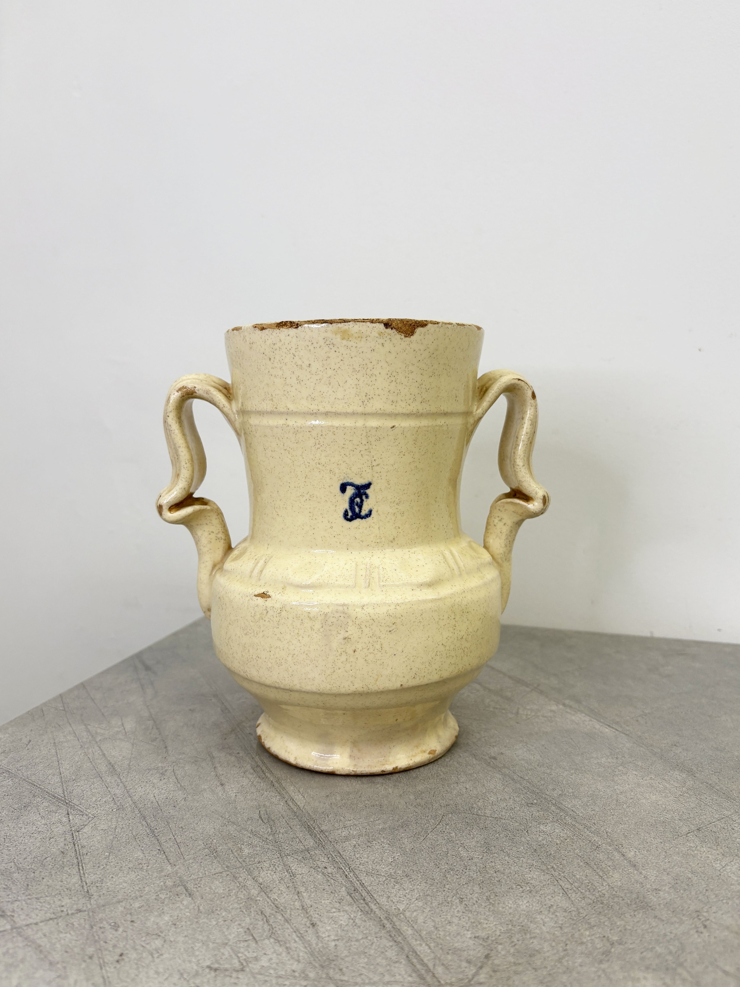 antique Italian ceramic vase
