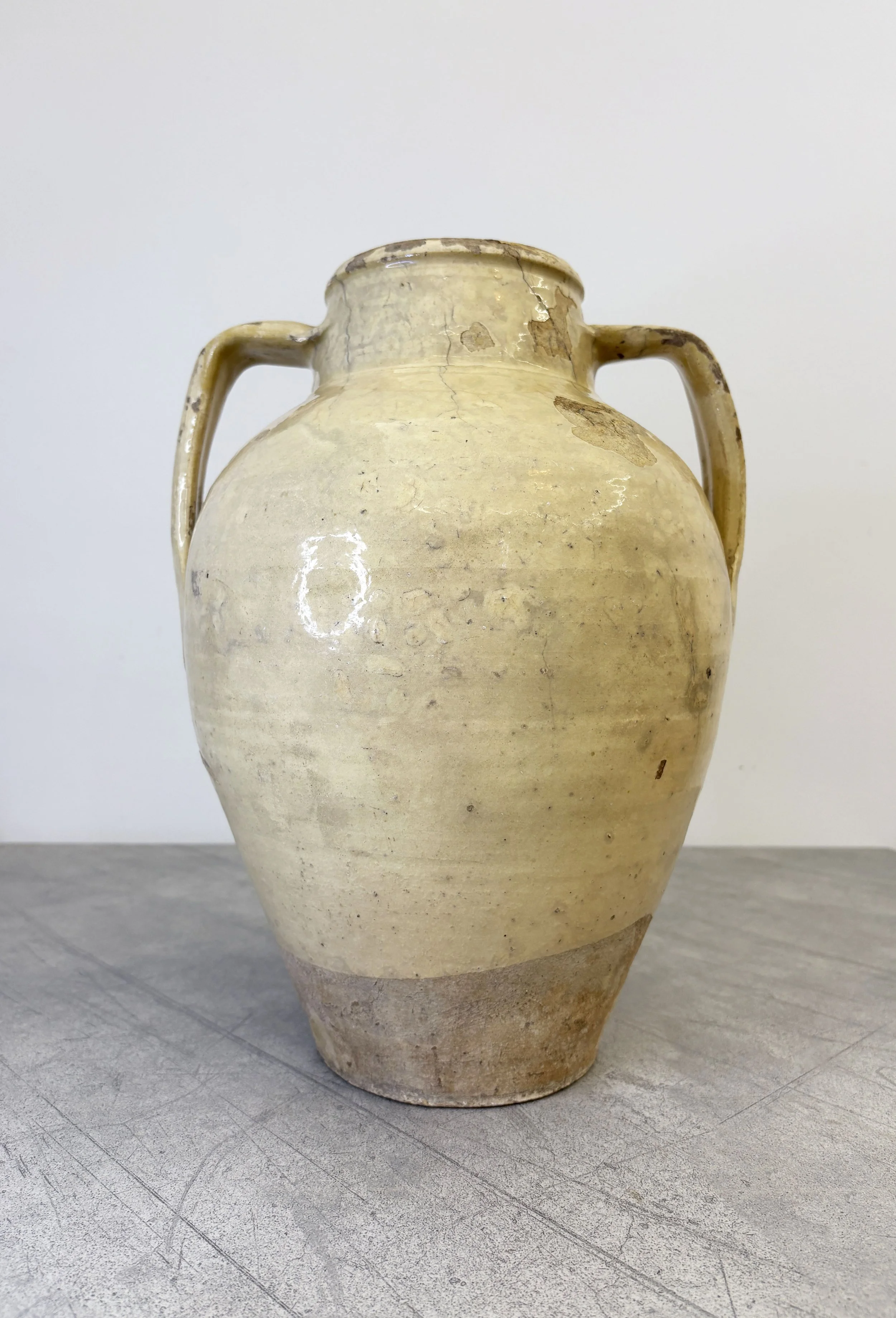 Italian farmhouse ceramic vase
