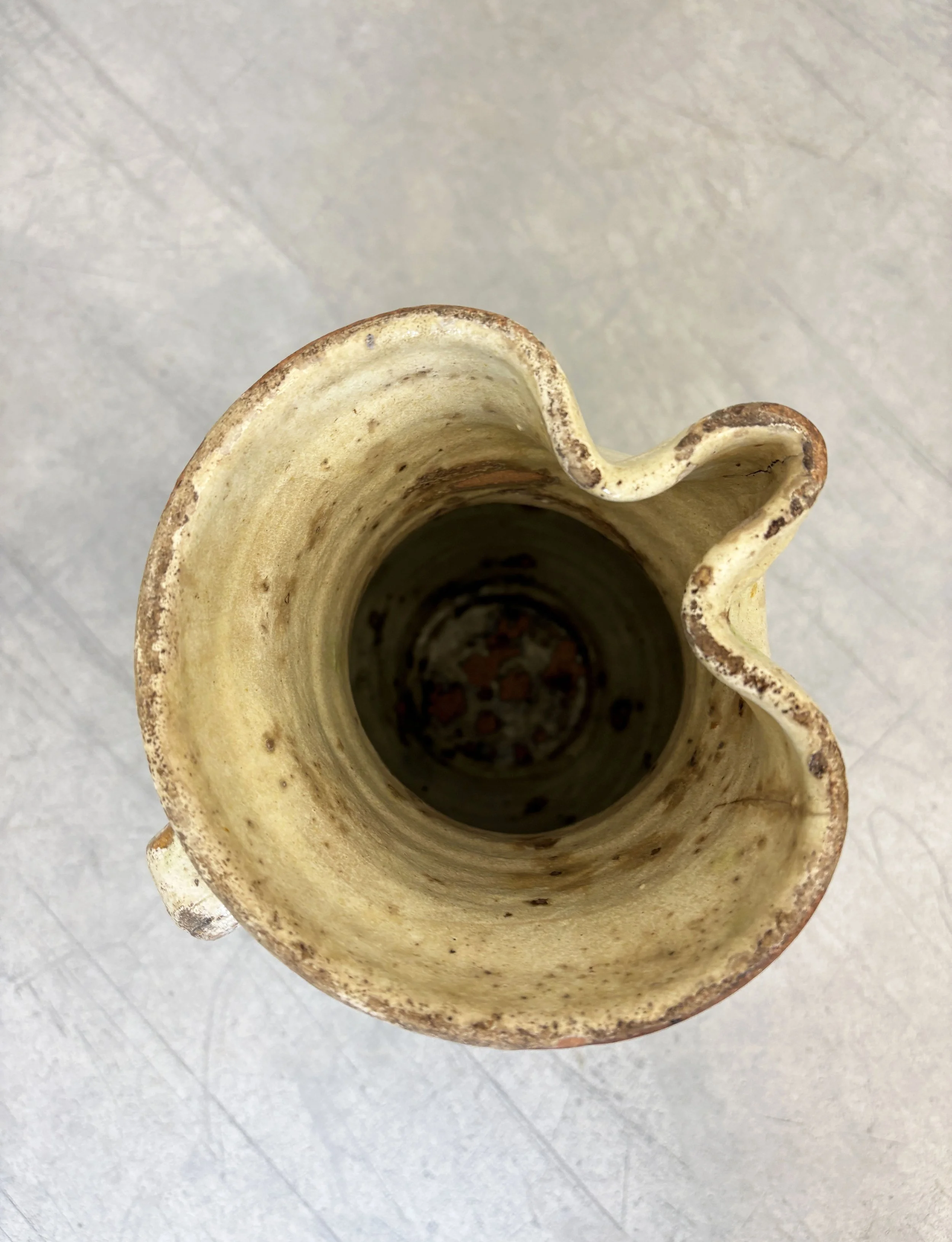 rustic handmade jug Puglia