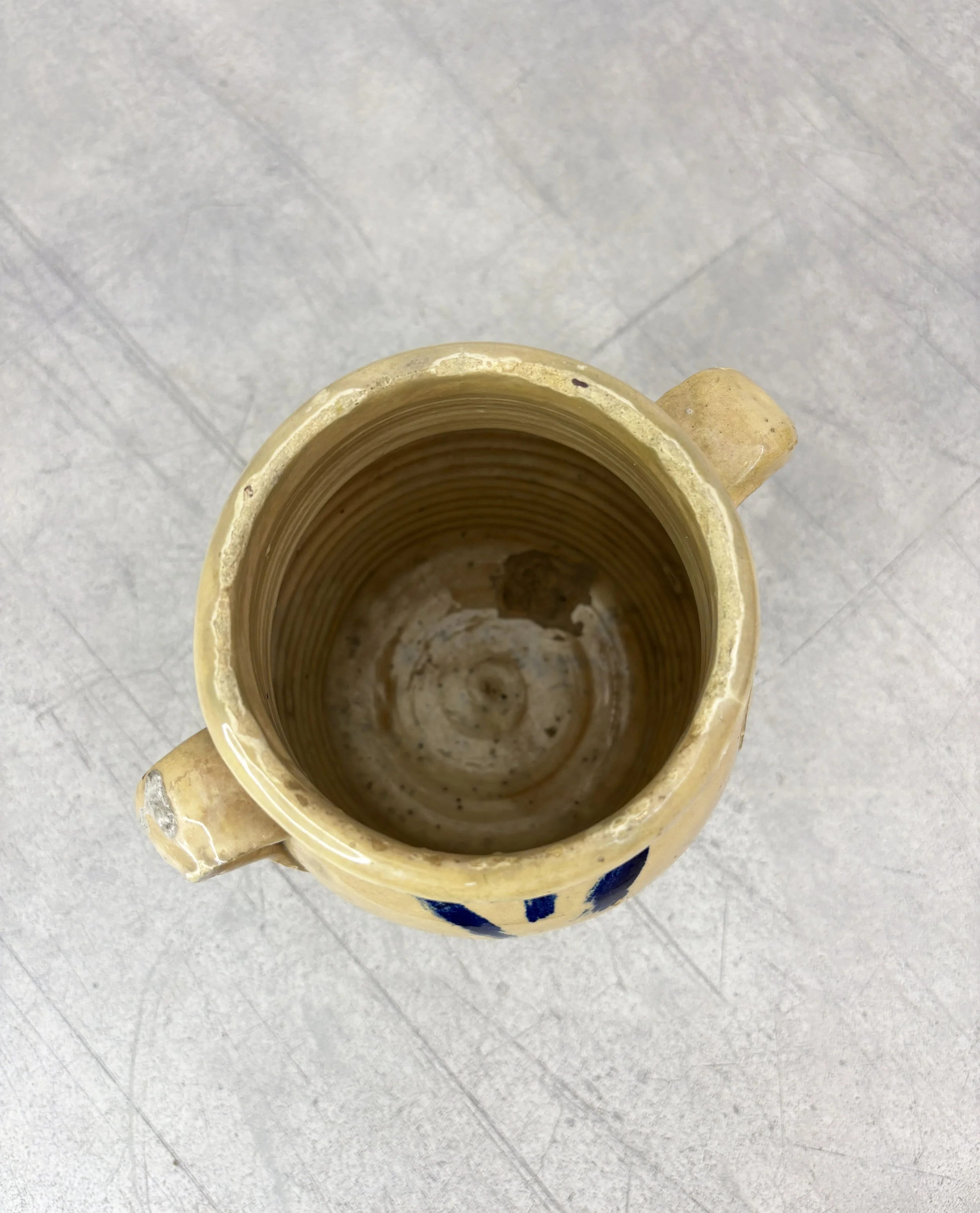 antique rustic Italian pot