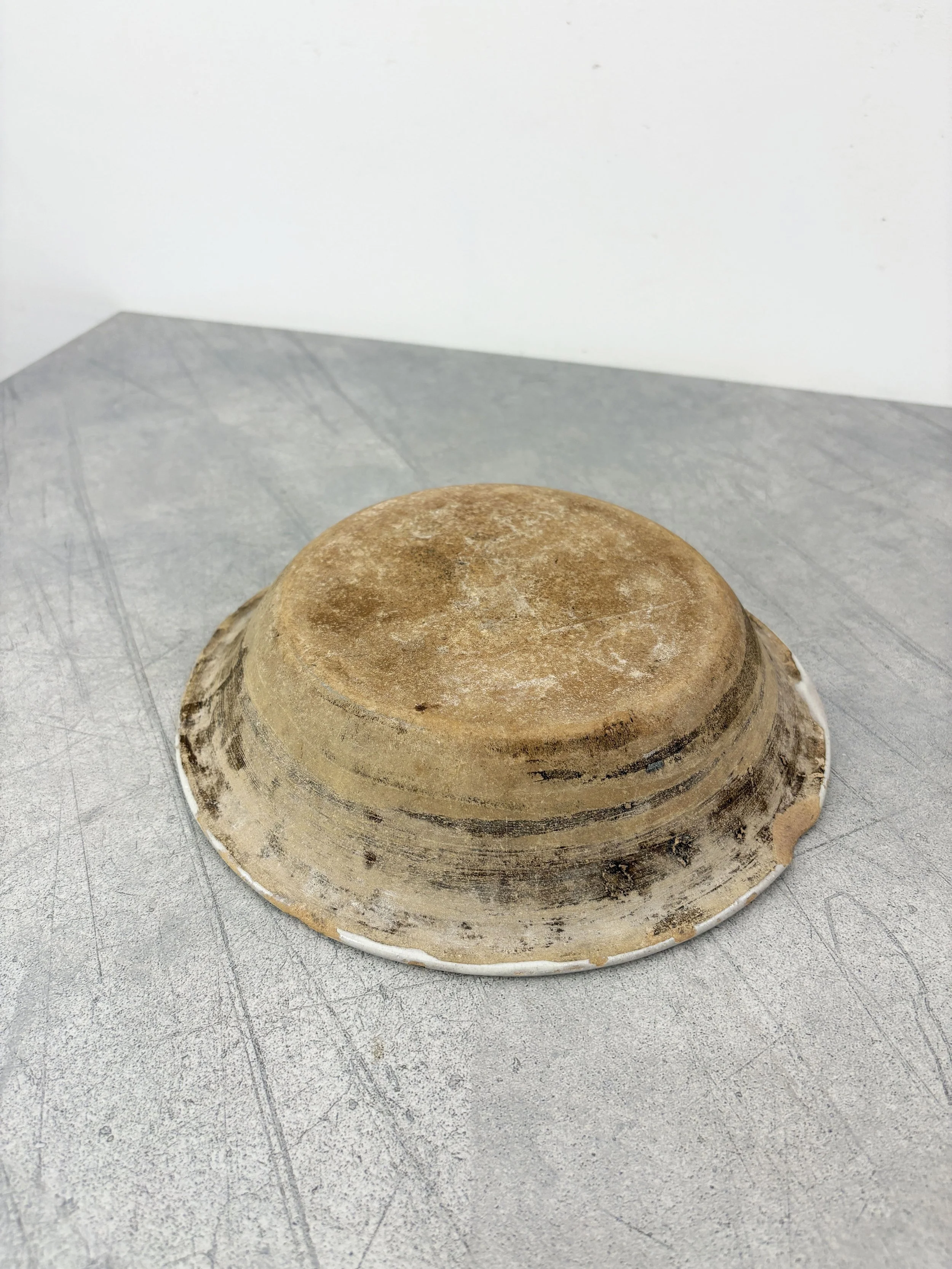 antique rustic bowl