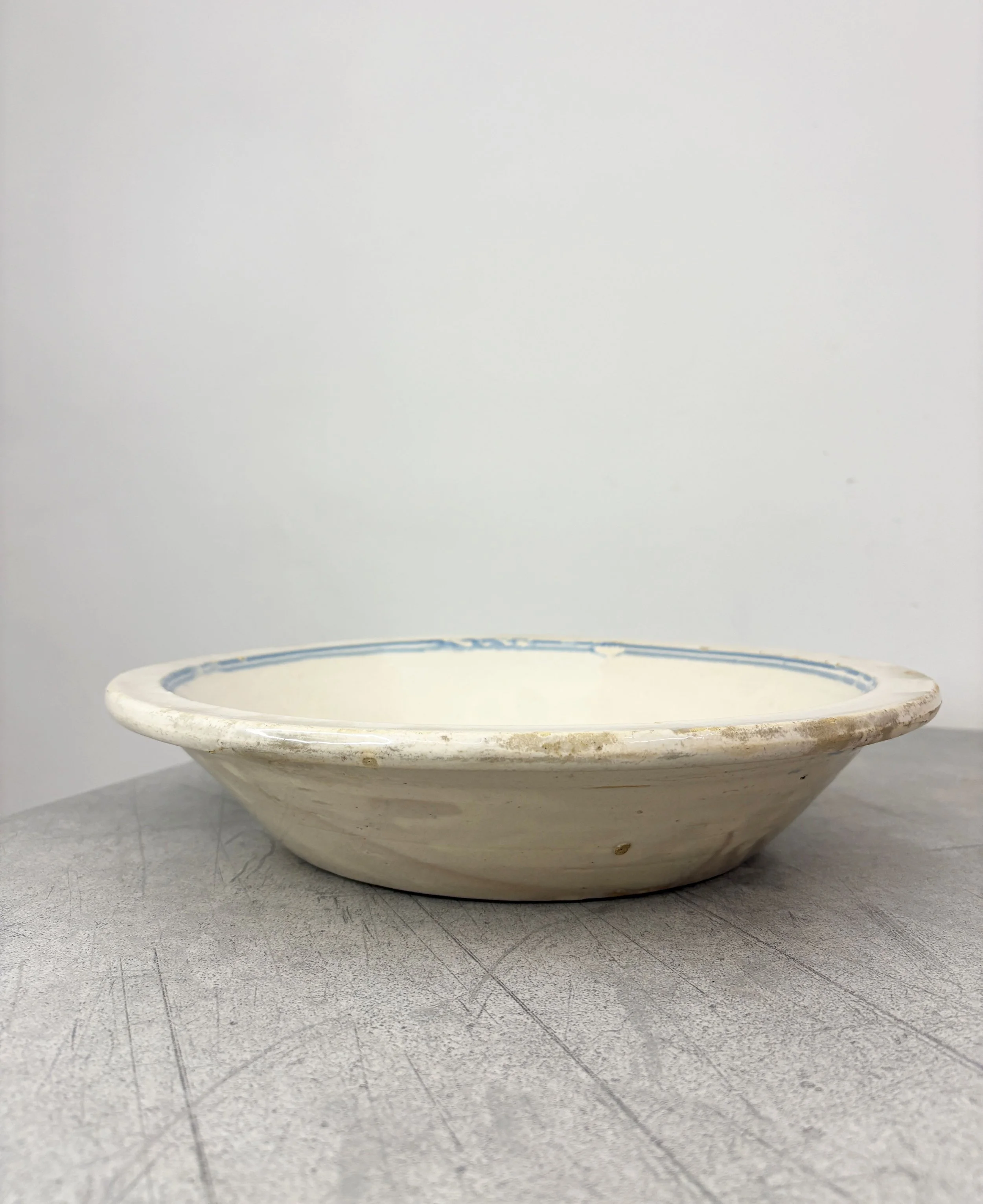 antique rustic ceramic bowl Puglia