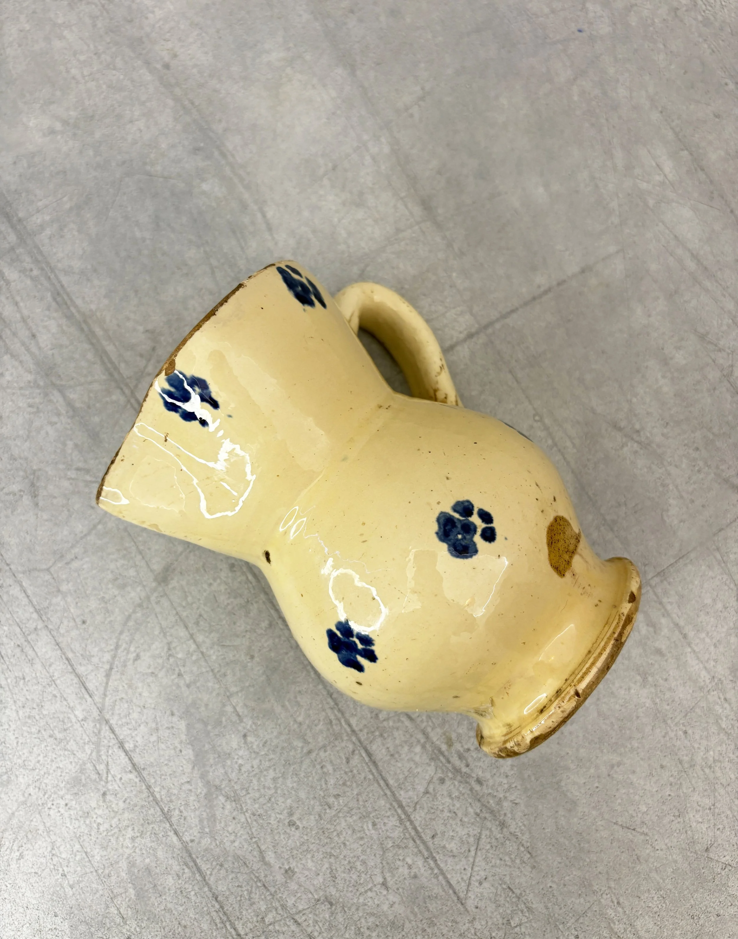 handpainted farmhouse pitcher Puglia