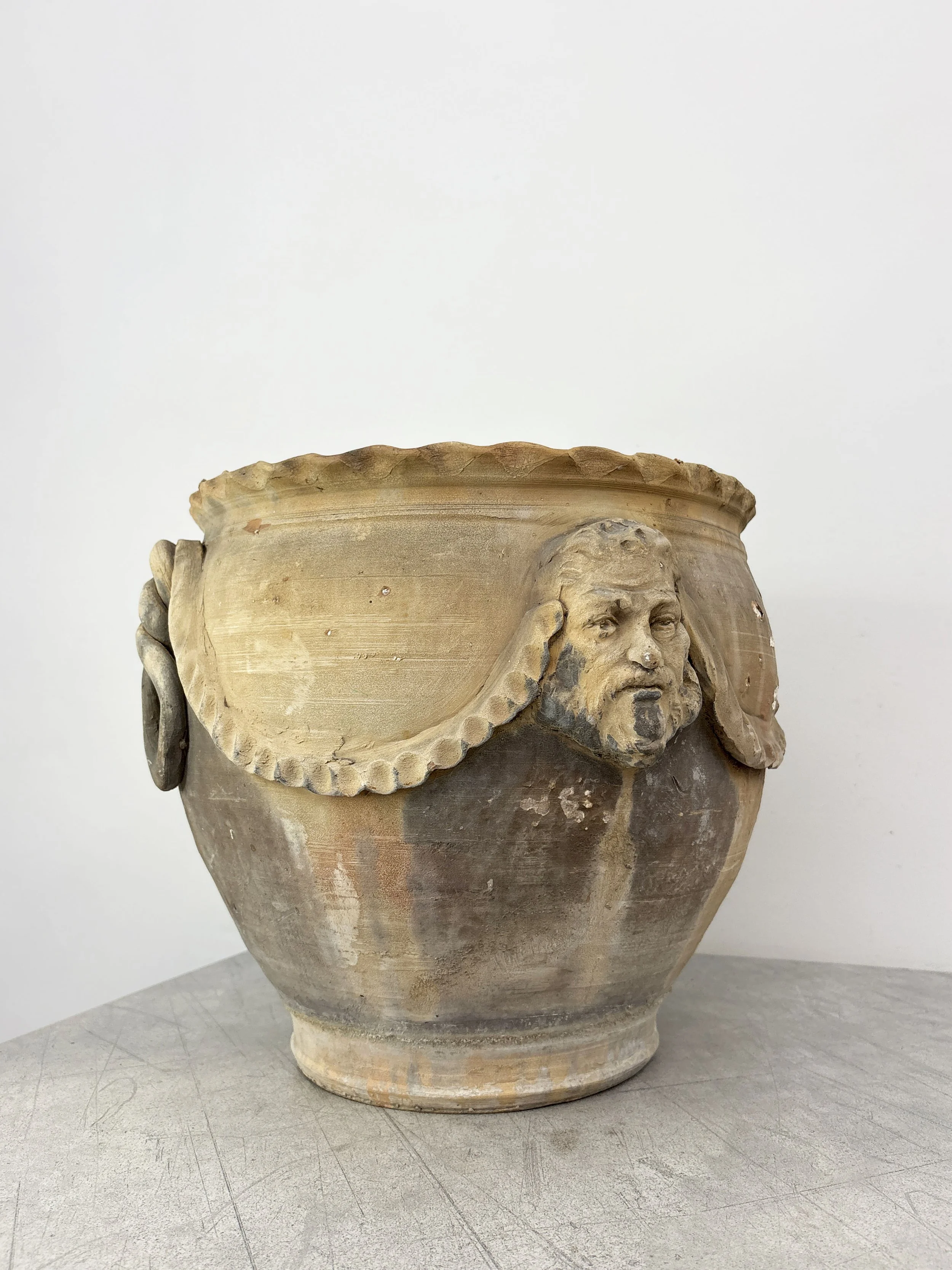 antique ceramic planter Puglia