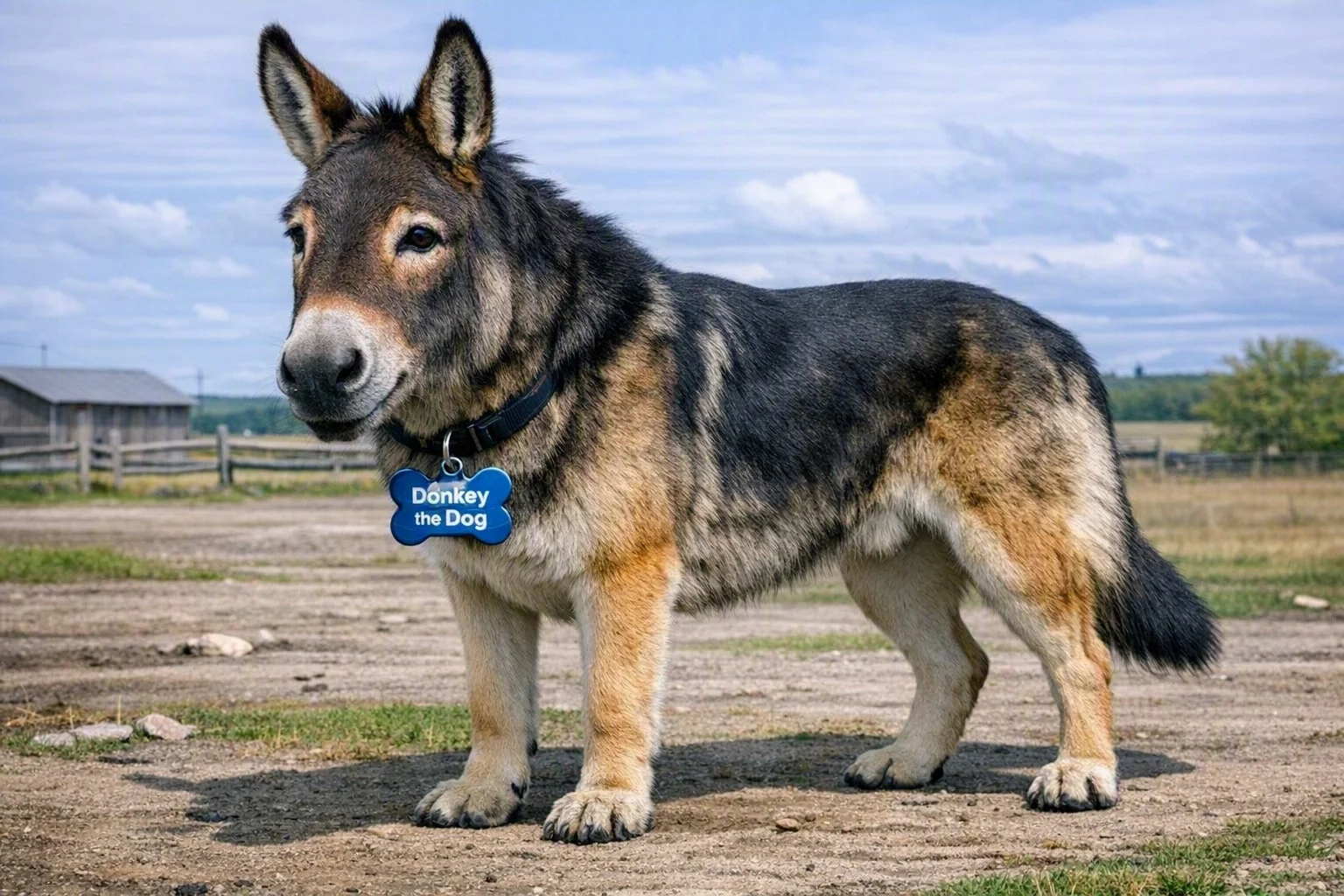 When a rescue dog named Donkey bites