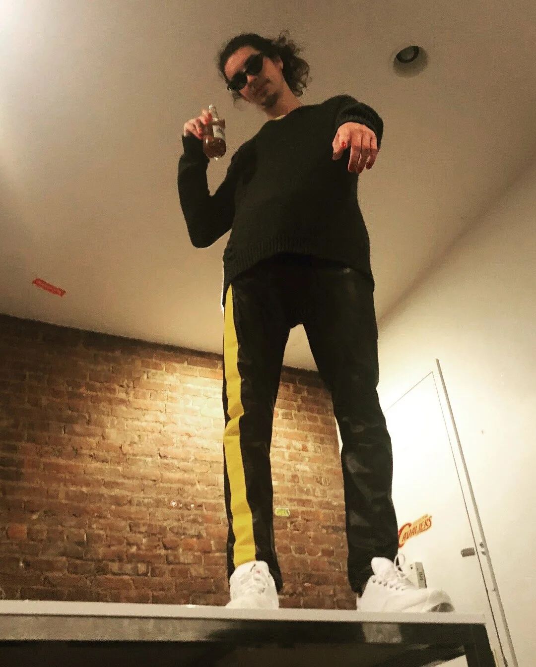 Cut and Sew Leather pants