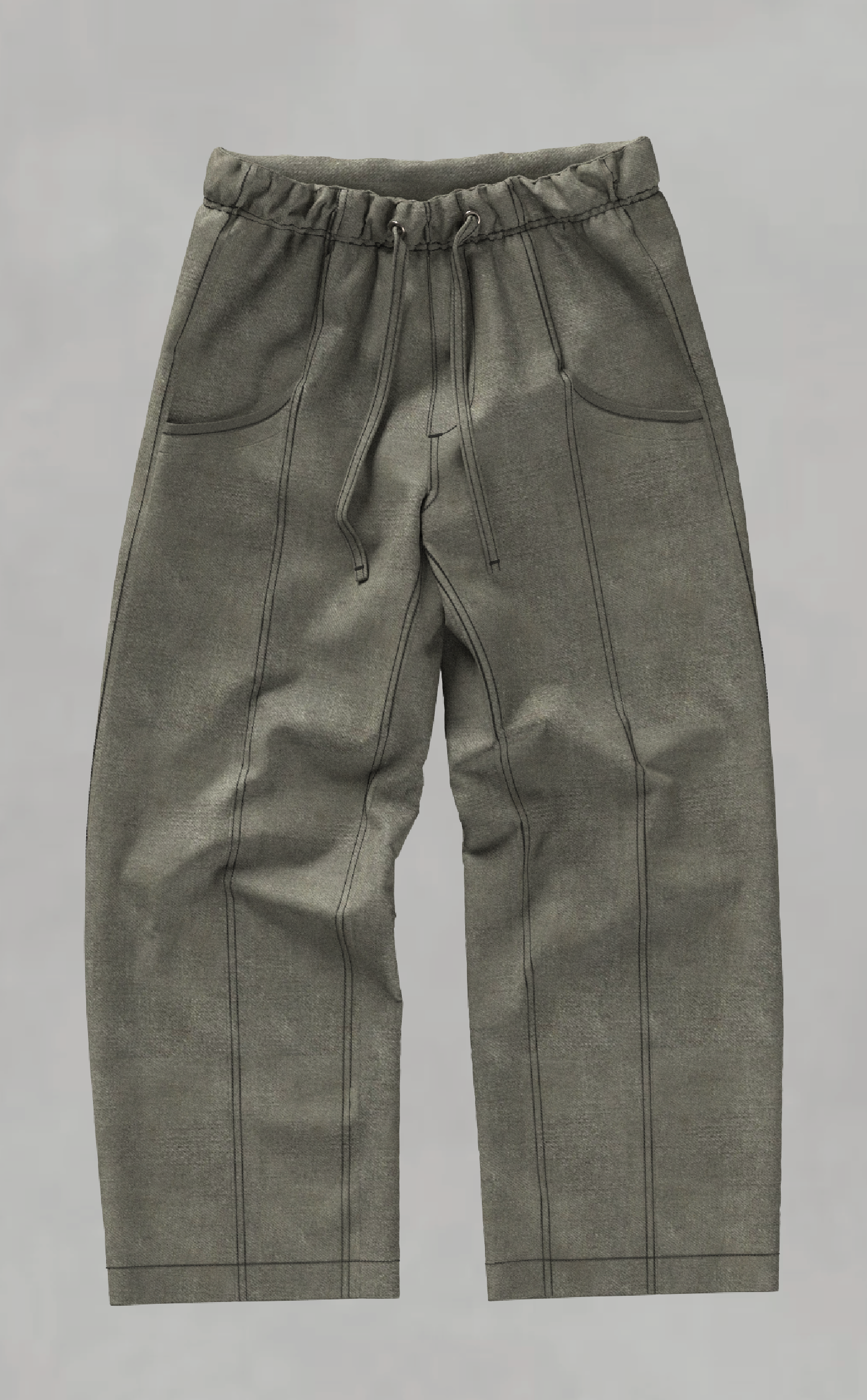 HEAVYWEIGHT TWILL PULL-ON