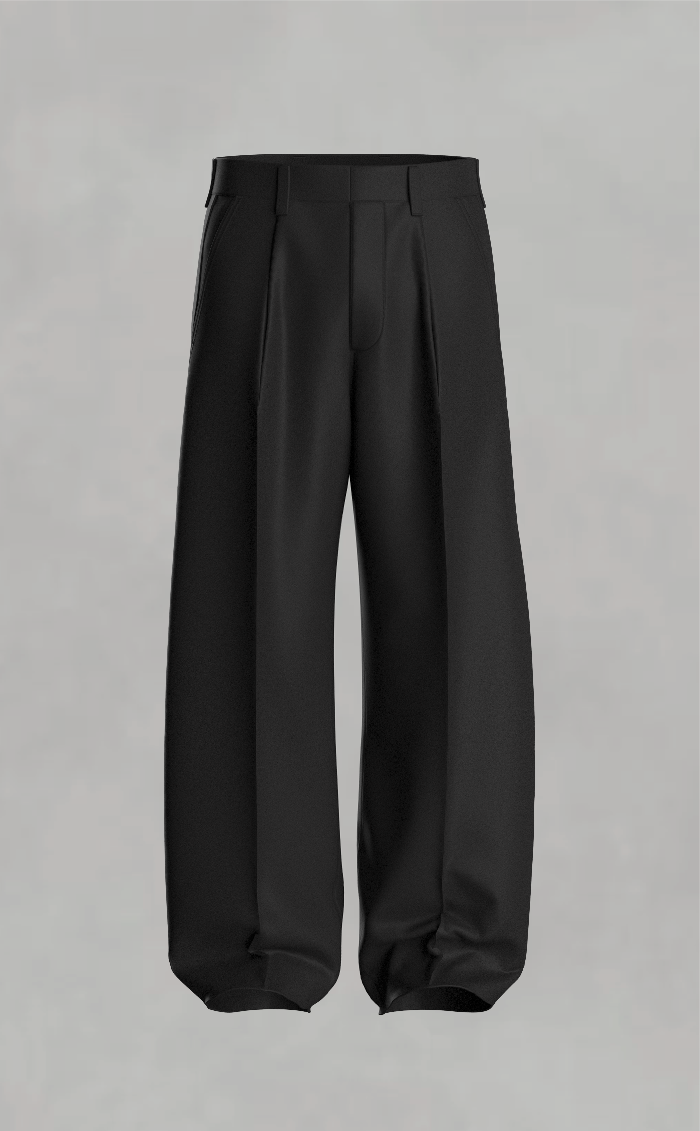 ULTRA BAGGY PLEATED TROUSER