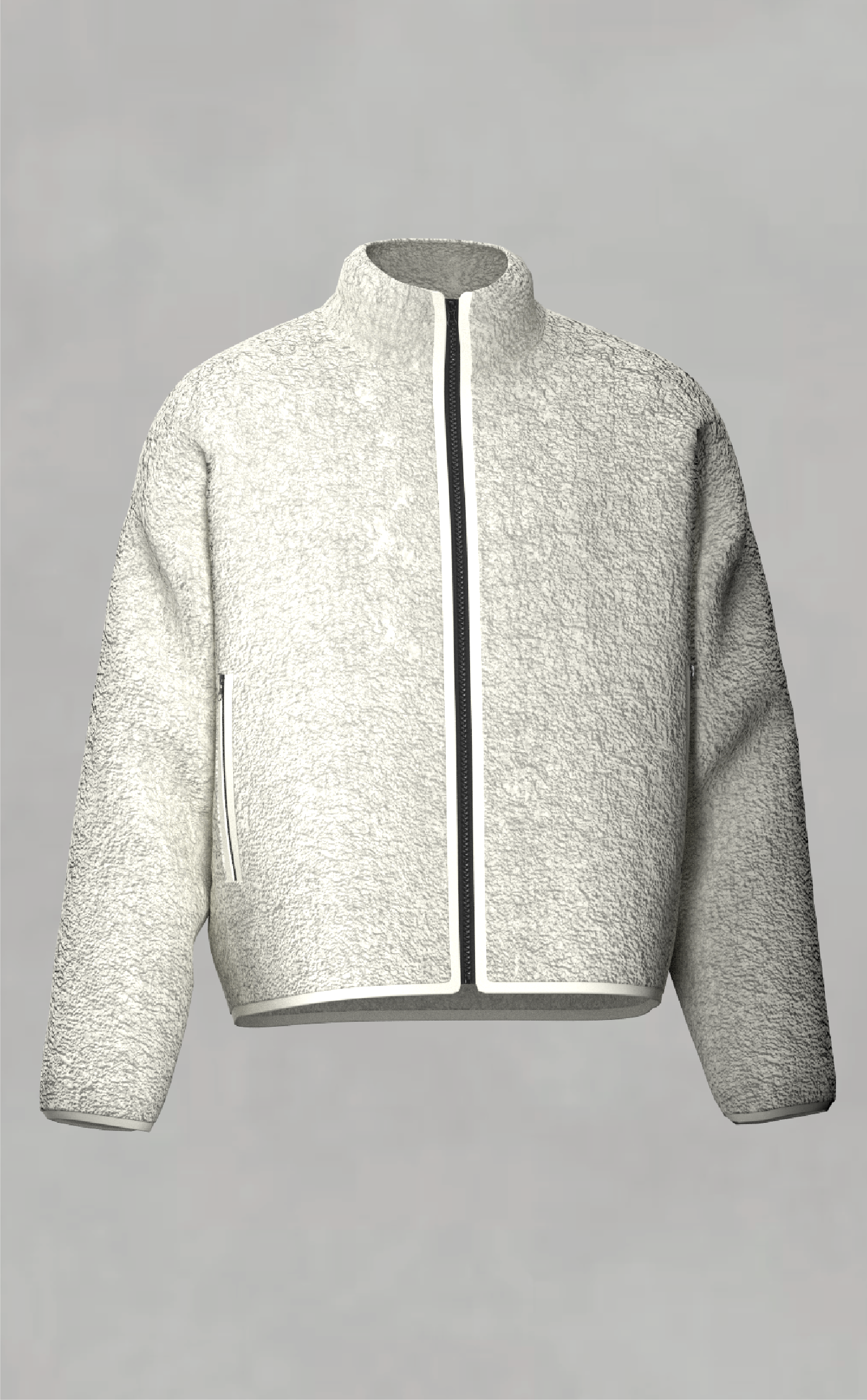 FAUX SHERPA FULL ZIP