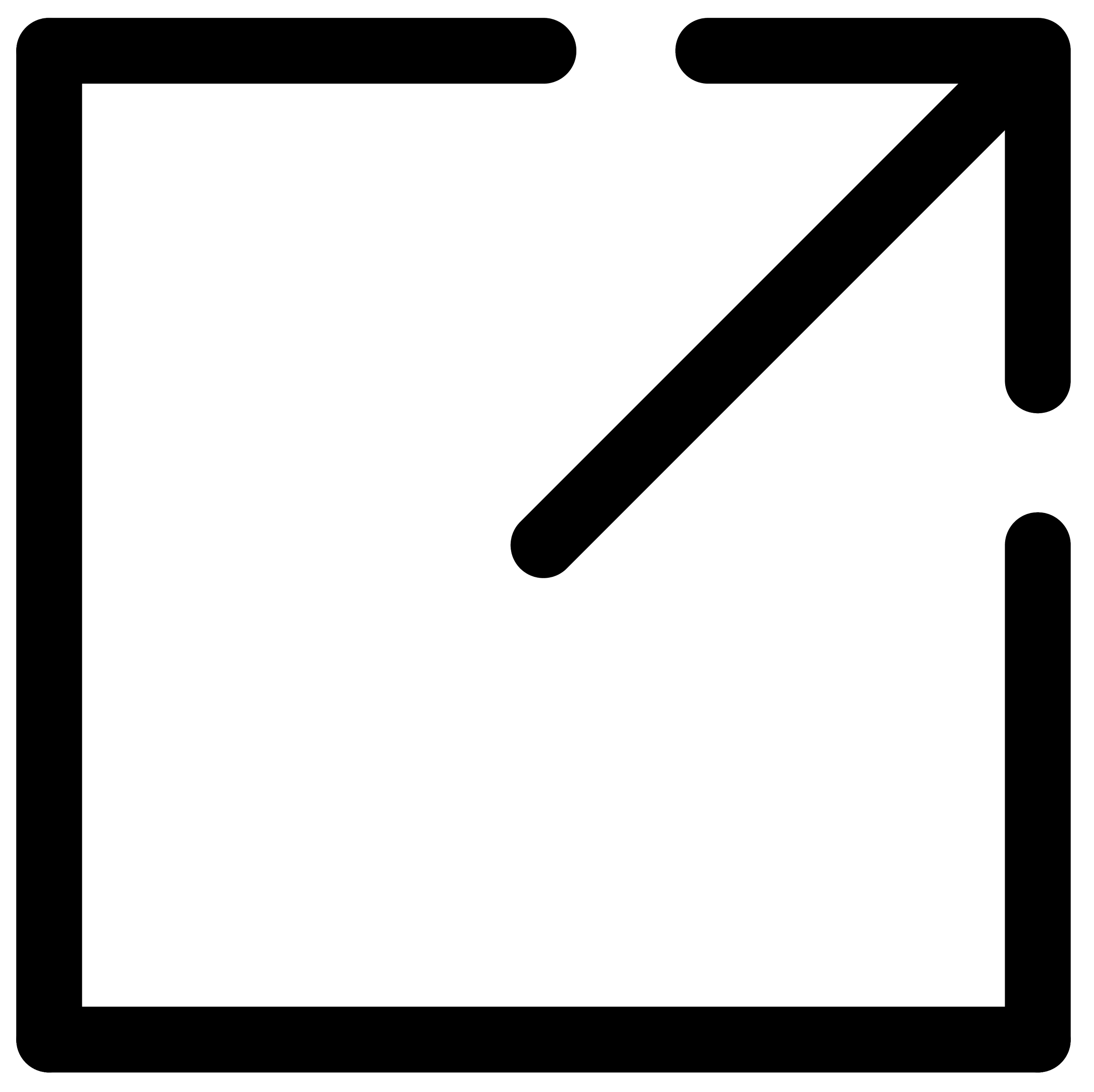 Icon of an open window with an arrow pointing outward indicating external link or open in new tab