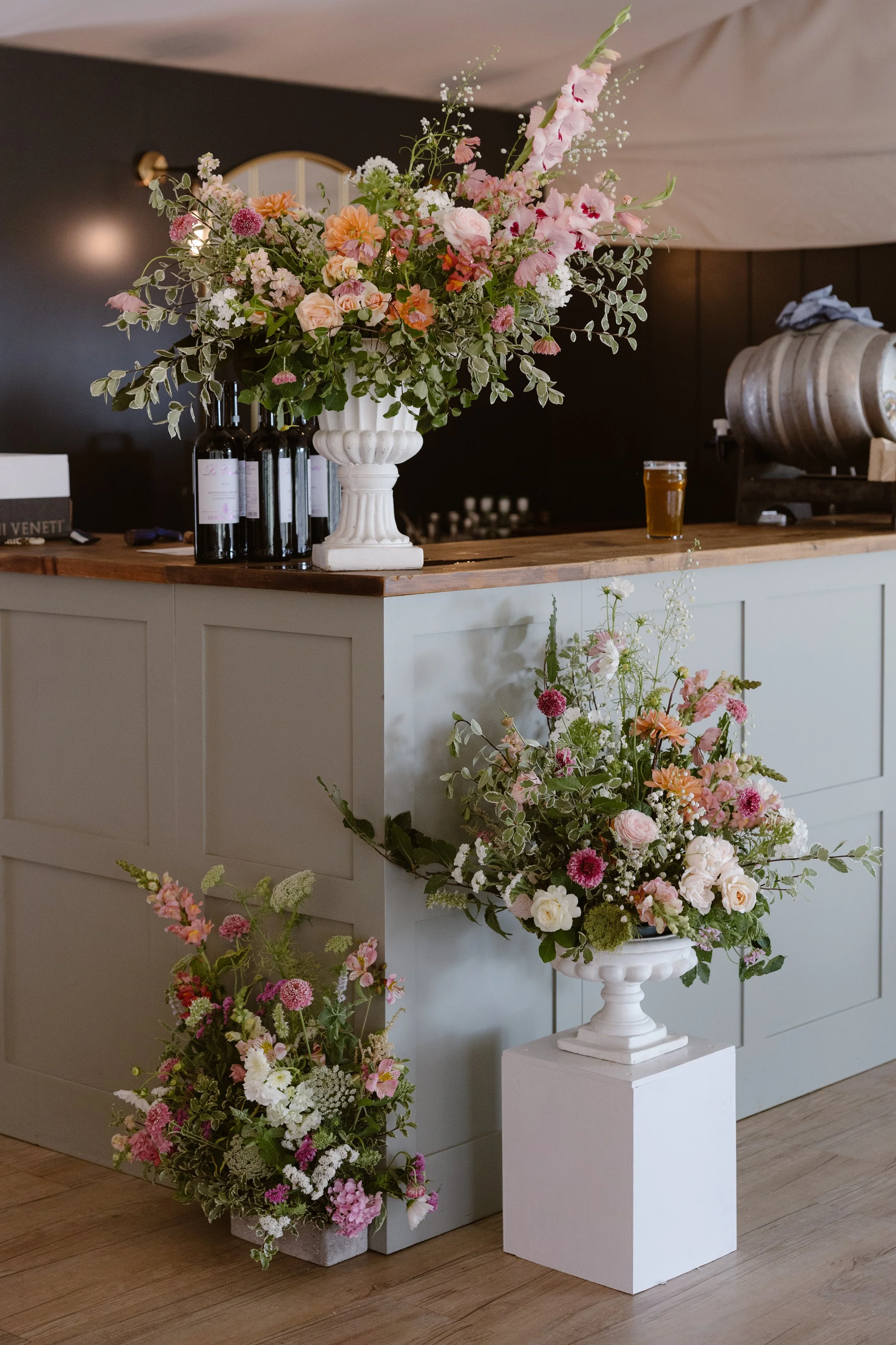 peaches and pink for Lily and Jack at Pylewell Park July 2025