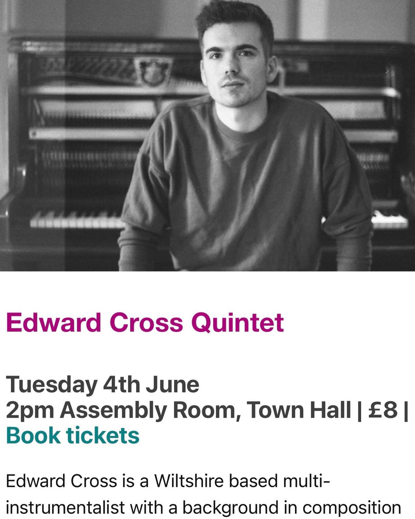 🚨GIG ALERT 🚨 I&rsquo;ve got the enormous pleasure to perform at Devizes art festival on the 4th of June! It&rsquo;s at 2pm, at the Assembly Room. 

Tickets are in my bio! Would love to see you there.

I&rsquo;ll be playing with a fantastic quintet 