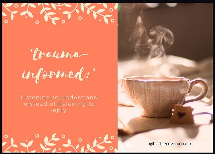Trauma invalidates, minimises, and normalises harm. 

Becoming trauma-informed shifts blame and judgment away from the survivor. It stops dialogues where someone is made to feel less-than. It allows people to be seen in the entirety of their context 