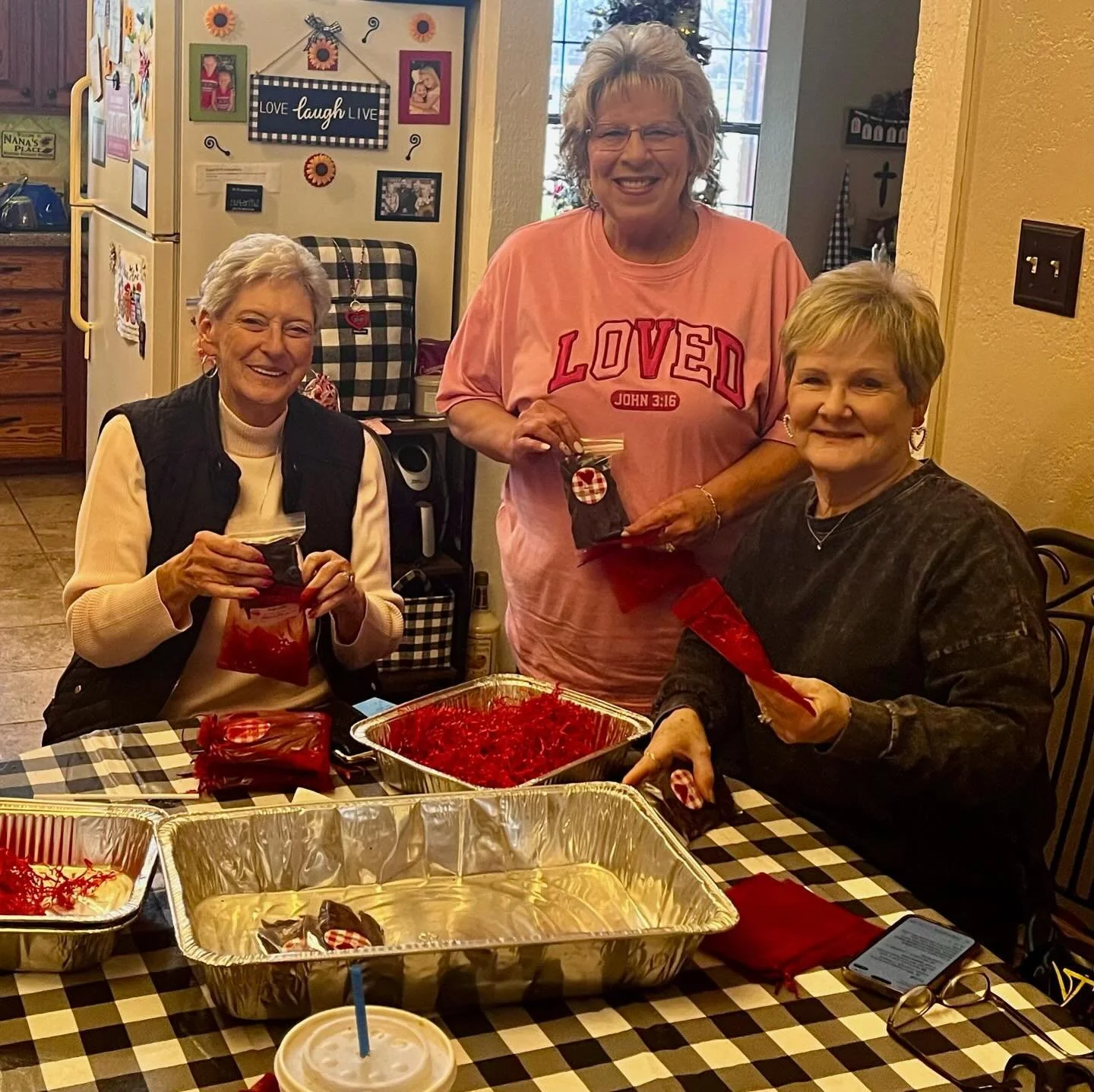 Bagging up some &ldquo;You&rsquo;re the Jerky to my Heart&rdquo; treats  for our Valentine Bake Sale!  Who needs chocolate when you can have love in jerky form? 💕😊. Come grab yours before it&rsquo;s gone!  sanangelokiwanis.com/bakesale