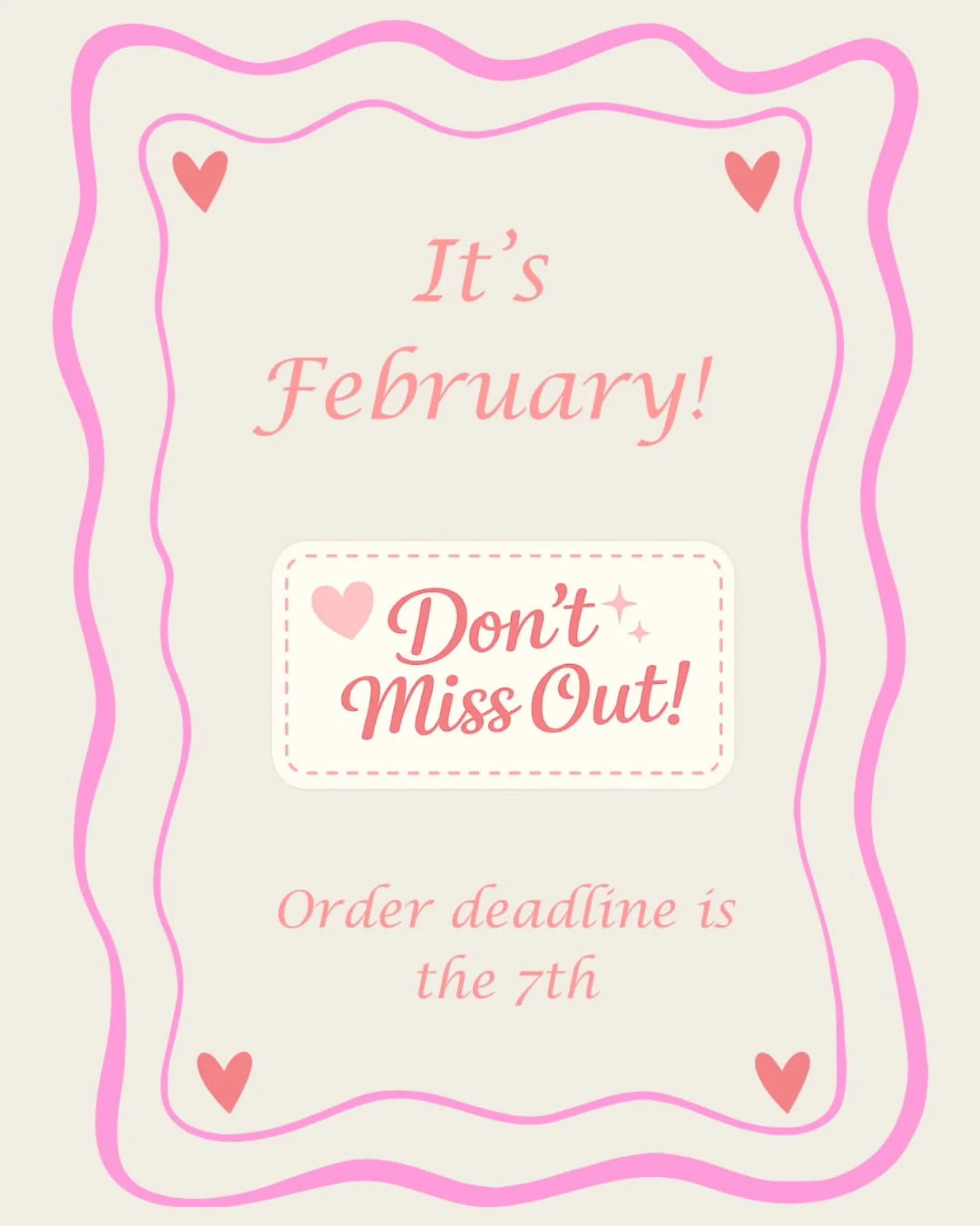 Our fundraiser bake sale is open, but not for long! Don't miss out on something sweet, salty, or both this Valentine's. Orders close February 7th!