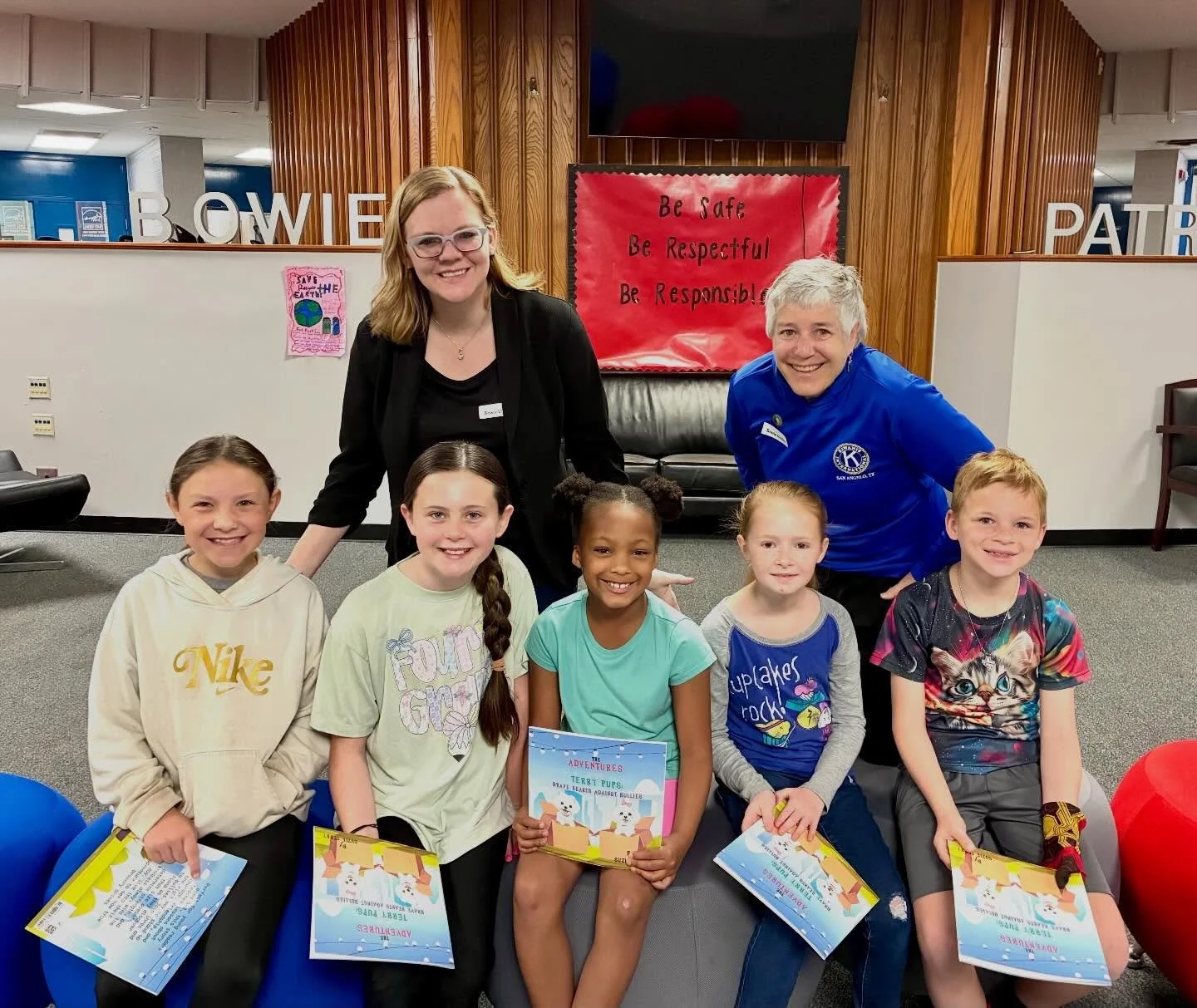 The San Angelo Kiwanis Club is proud to recognize elementary students who are making a difference through Acts of Kindness. These young leaders are showing compassion, helping classmates, and brightening their schools - and we are celebrating them by