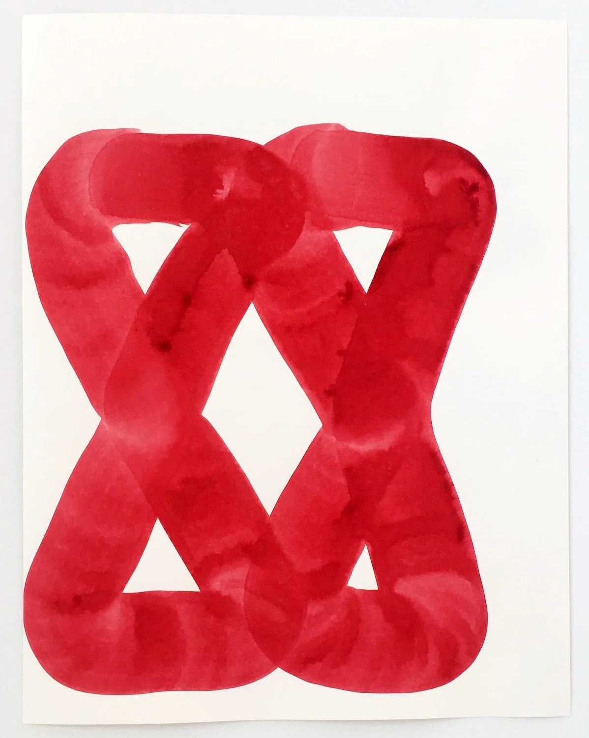 Fernando Colón-González "Neighborhood 2", ink on paper, 14" x 18", 2024, $1,400 