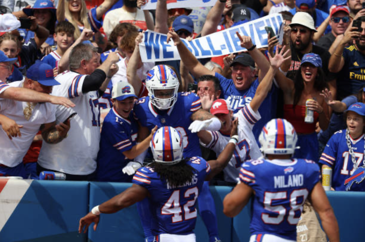 Buffalo bounces back, tramples Las Vegas in week two