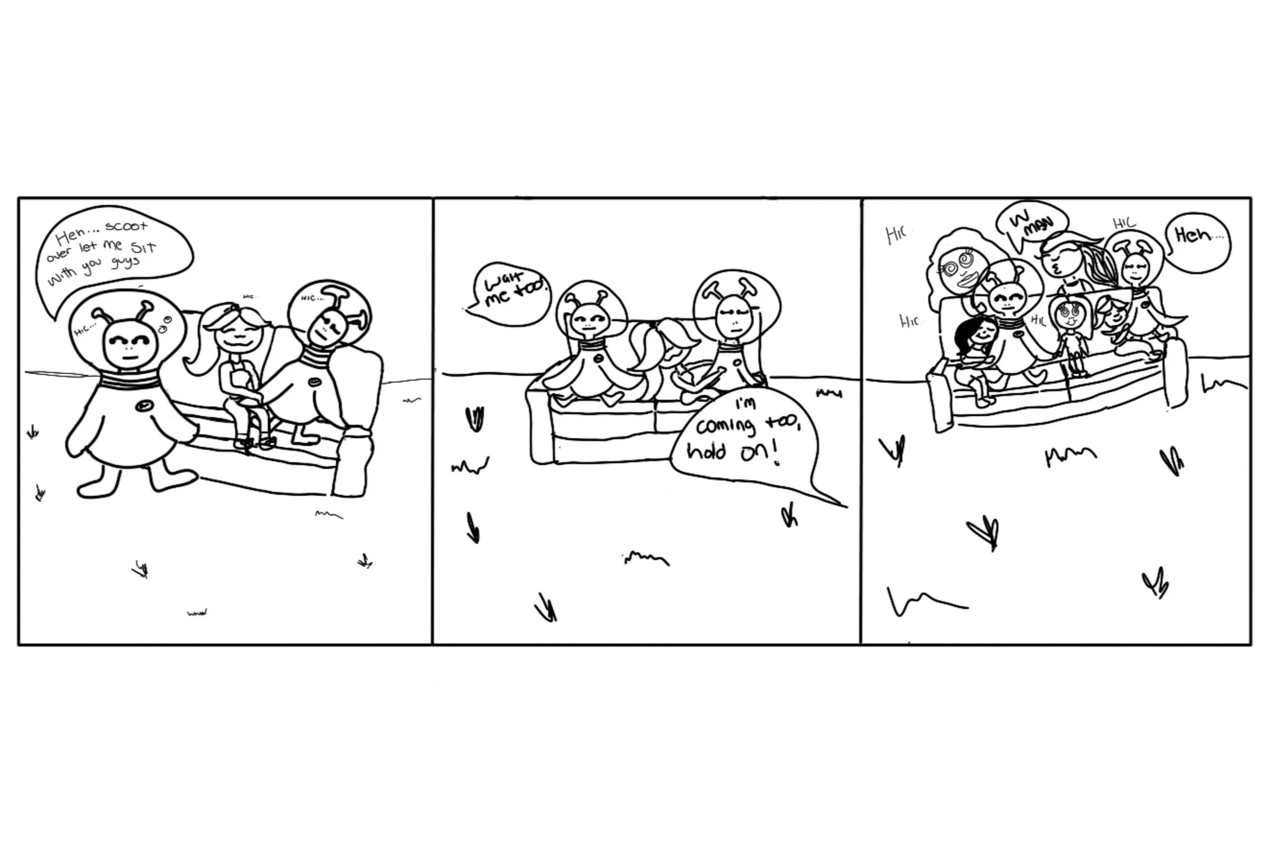 Aliens at the Frat Part 2