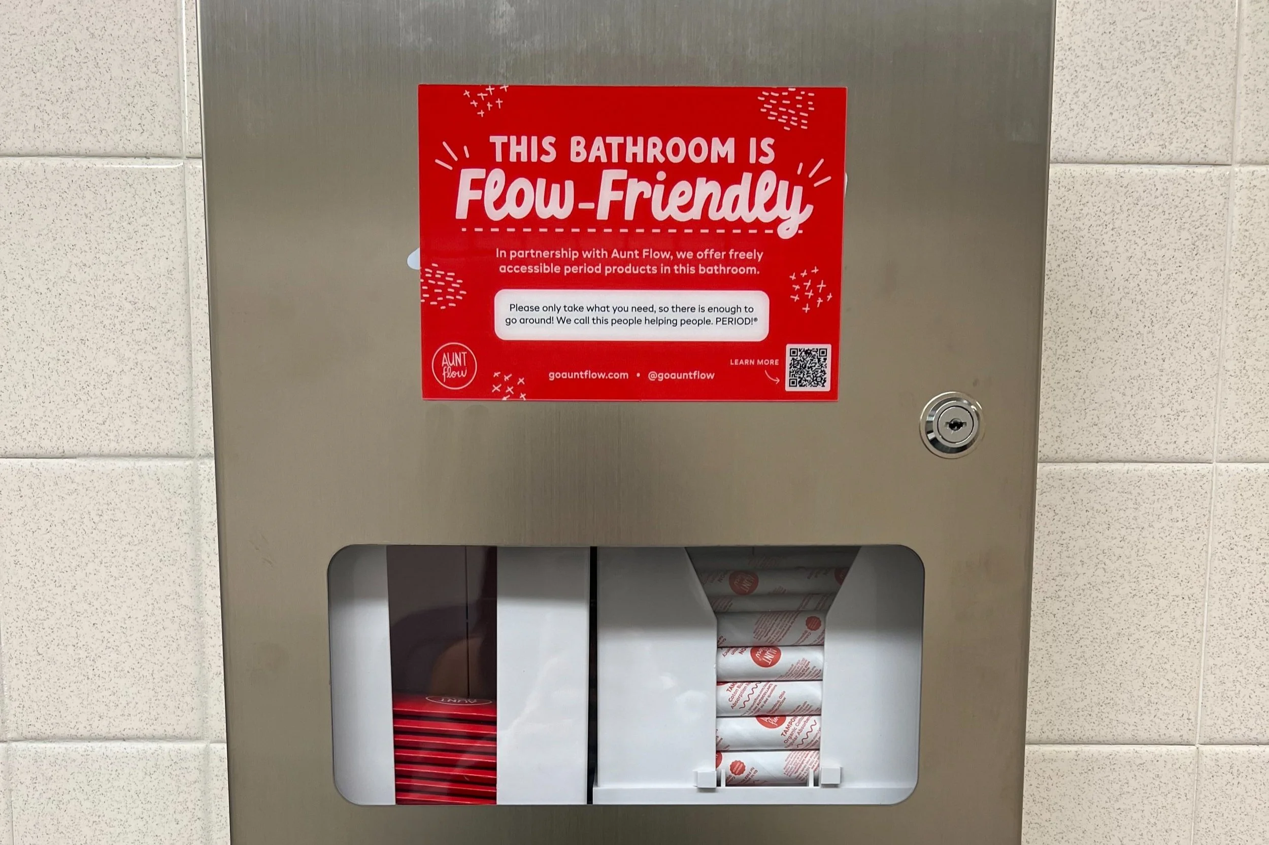 Free menstrual products in SUNY Geneseo restrooms