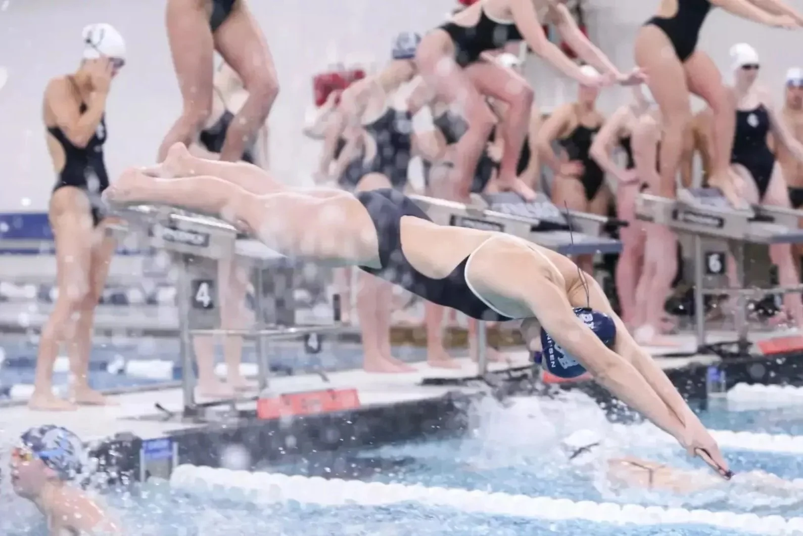Knights swimming scares away Brockport